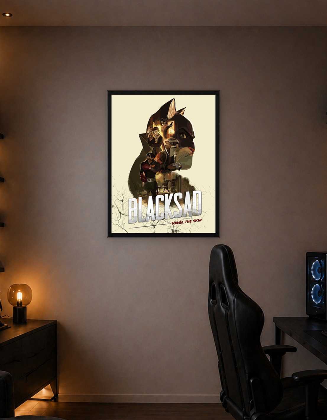 Blacksad Under the Skin Game Poster