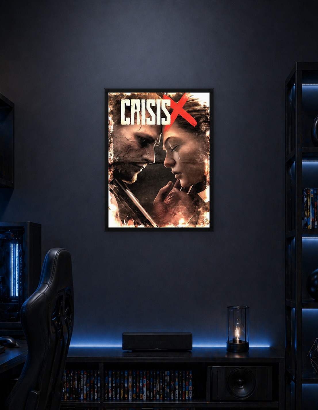 Crisis X Game Poster