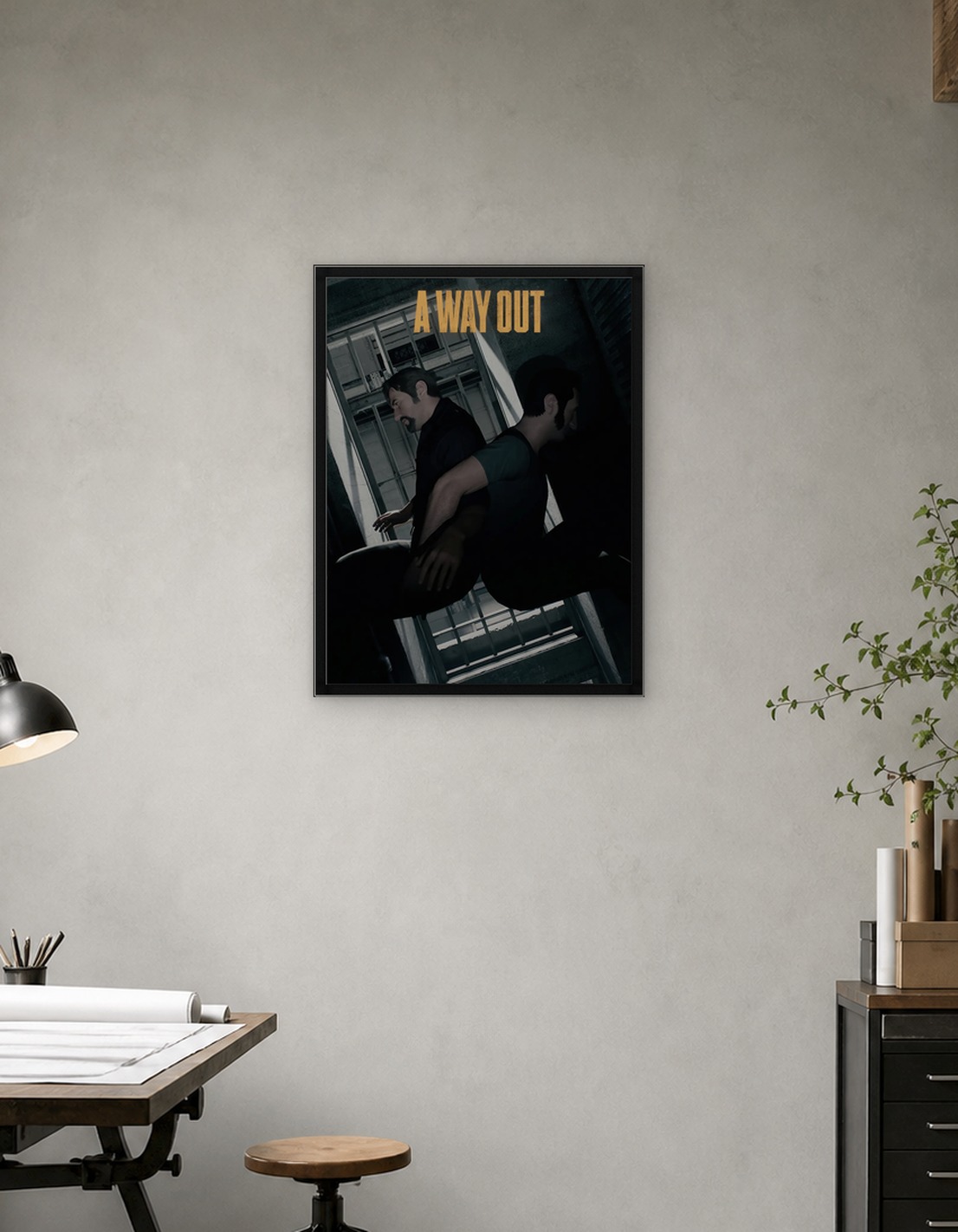 A Way Out Game Poster