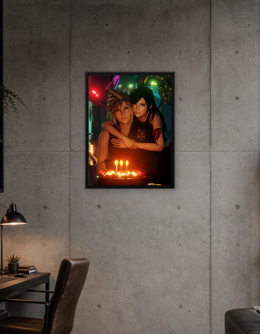 Cloud and Tifa Birthday Celebration