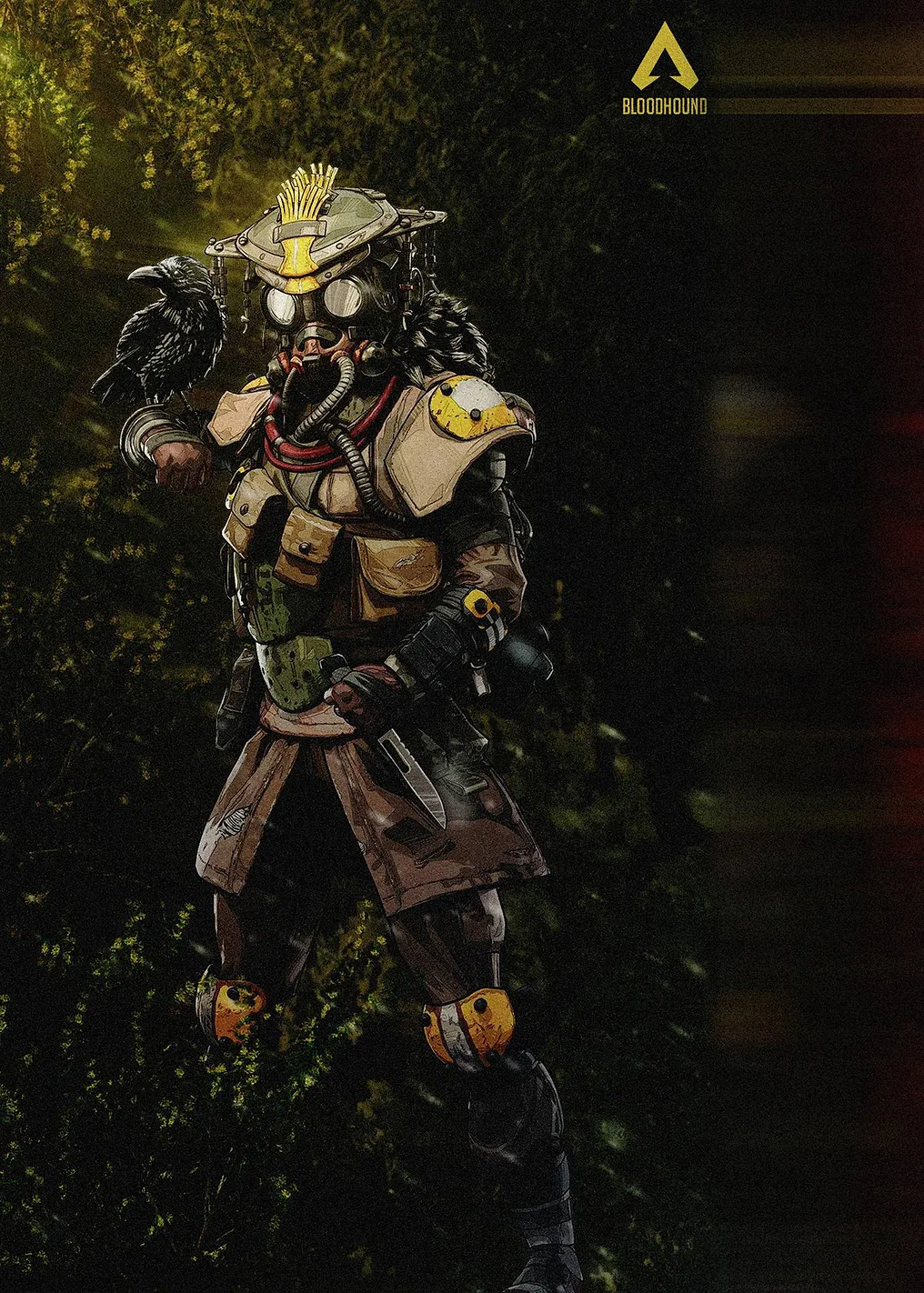 Apex Legends Bloodhound Character Art