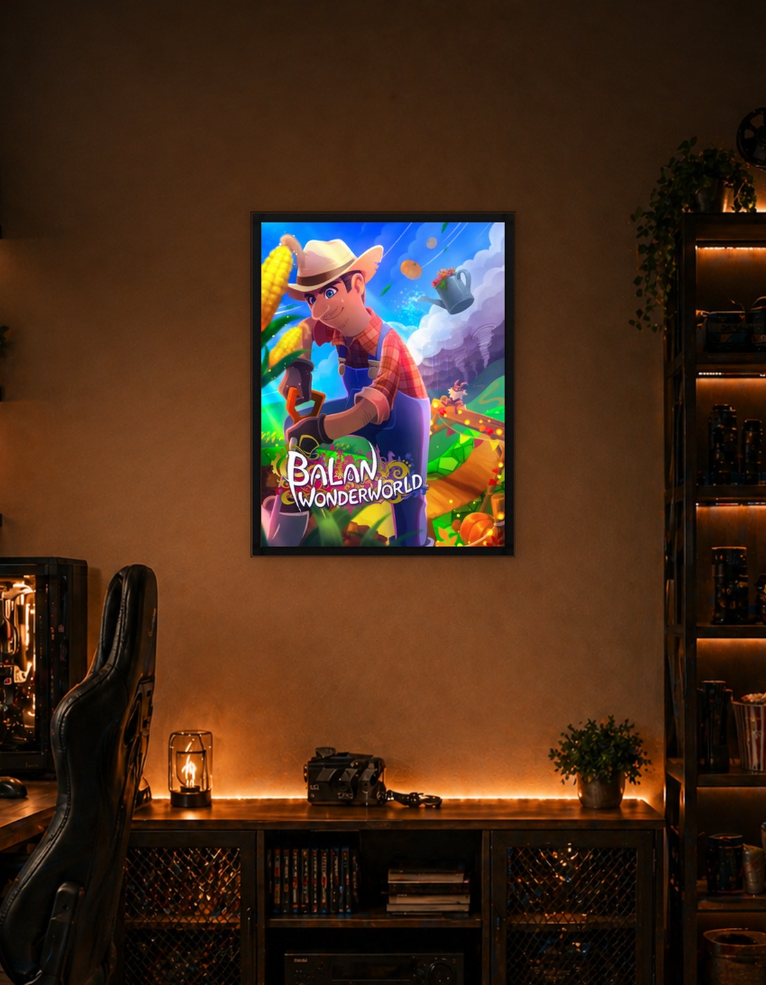 Balan Wonderworld Farmer Character Art