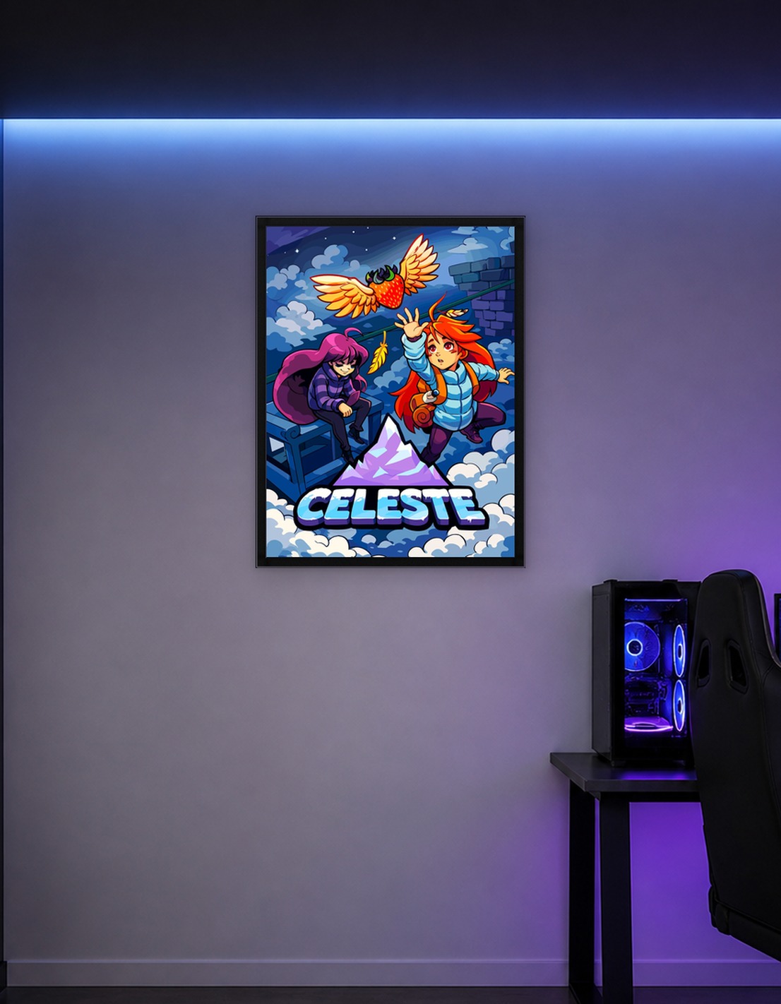 Celeste Video Game Art