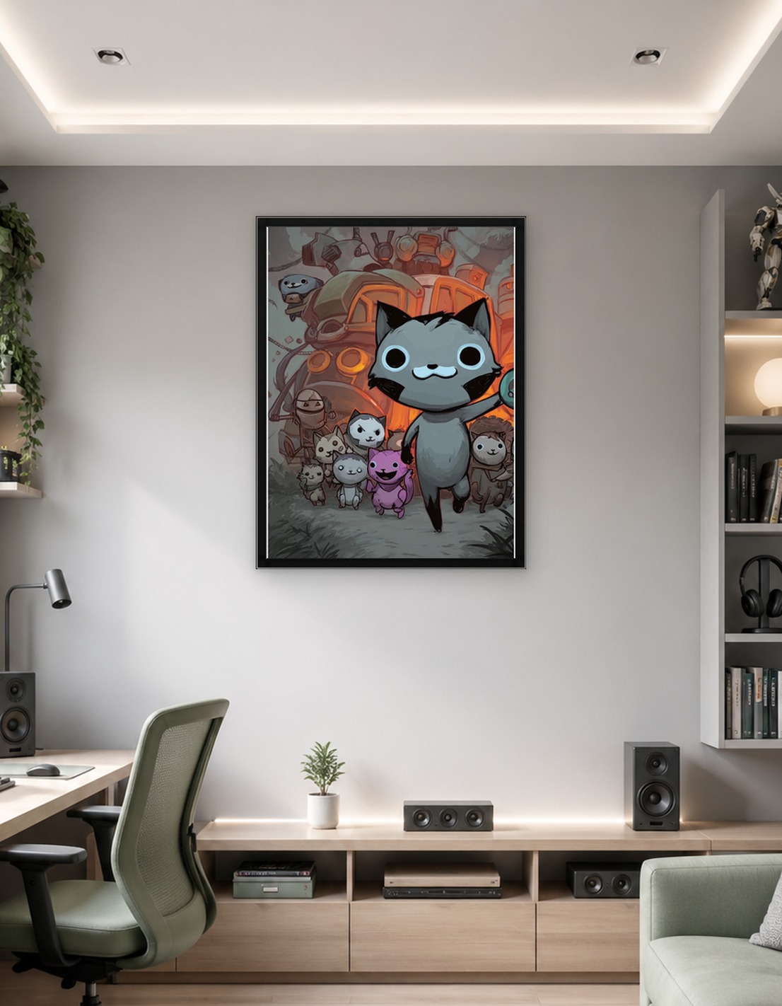 Cute Cat Characters and Robots MEWGENICS