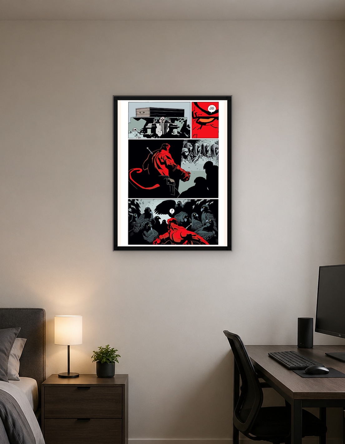 hellboy comics page