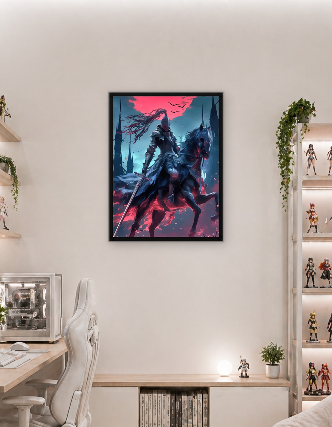 Dark Knight on Horse - 9933084