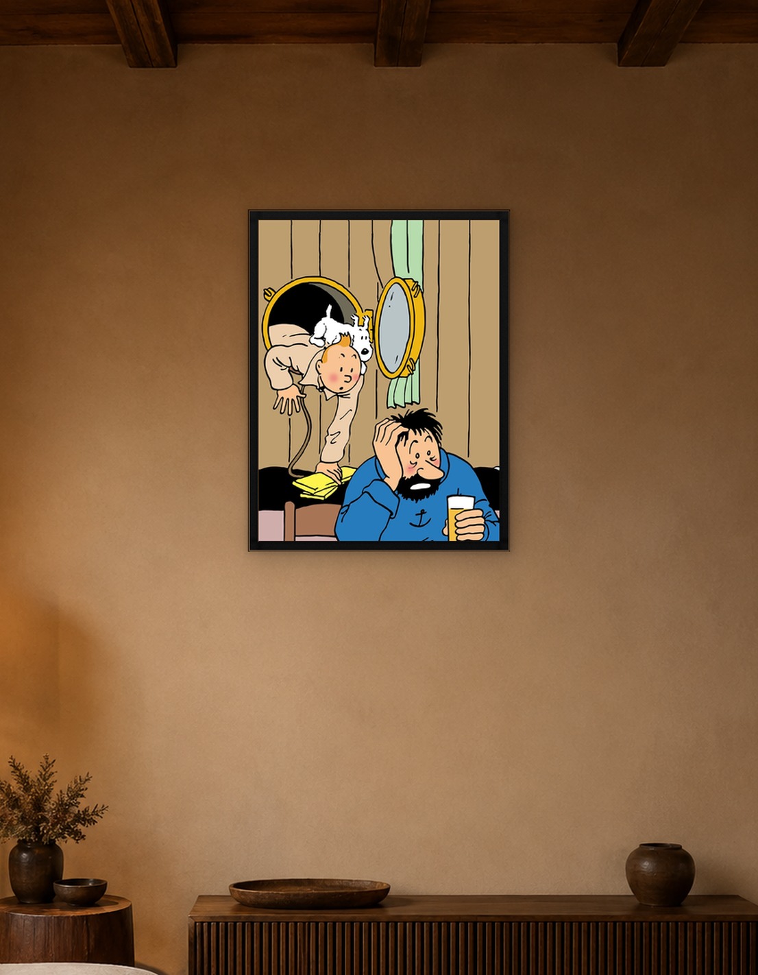 tintin and captain haddock