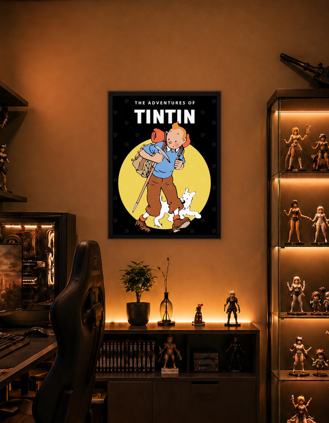 Тинтин комиксы ретро