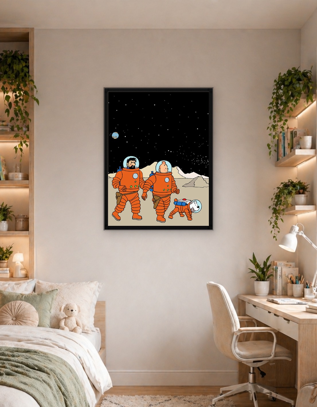 tintin planet traveling