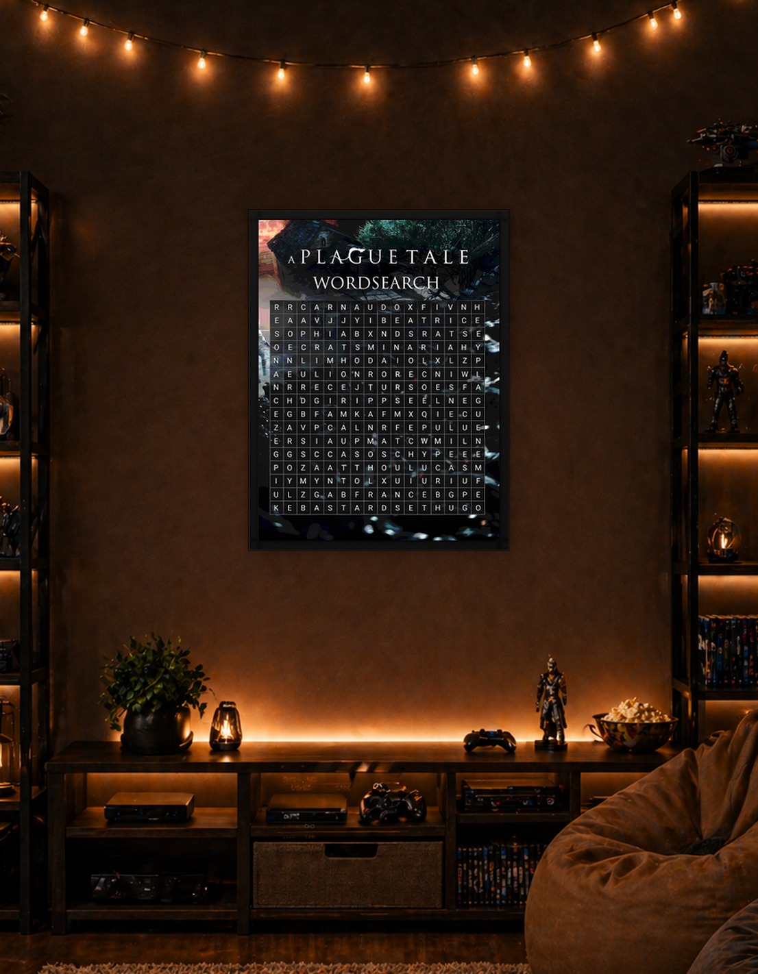 A Plague Tale Wordsearch