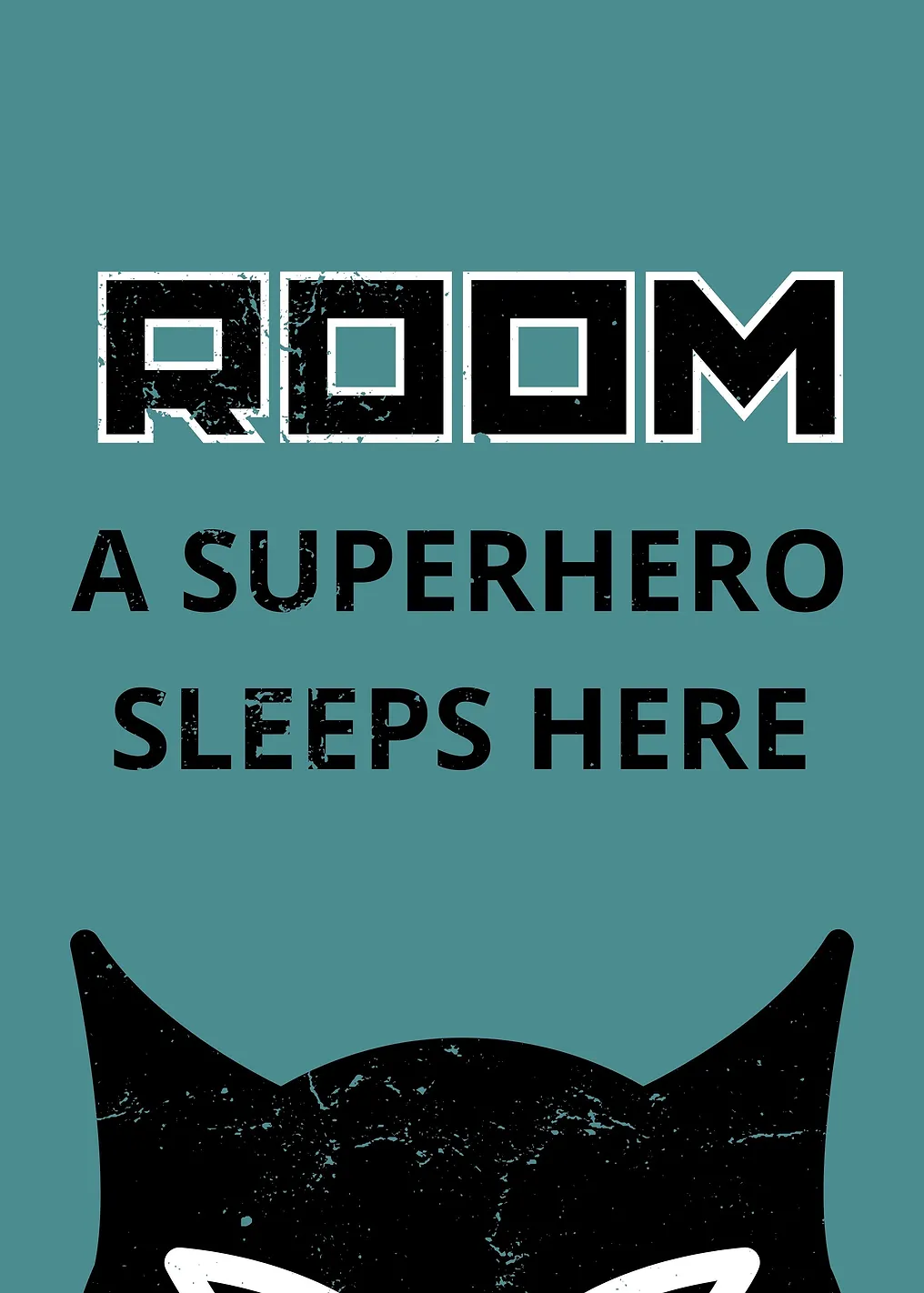 room a superhero sleeps