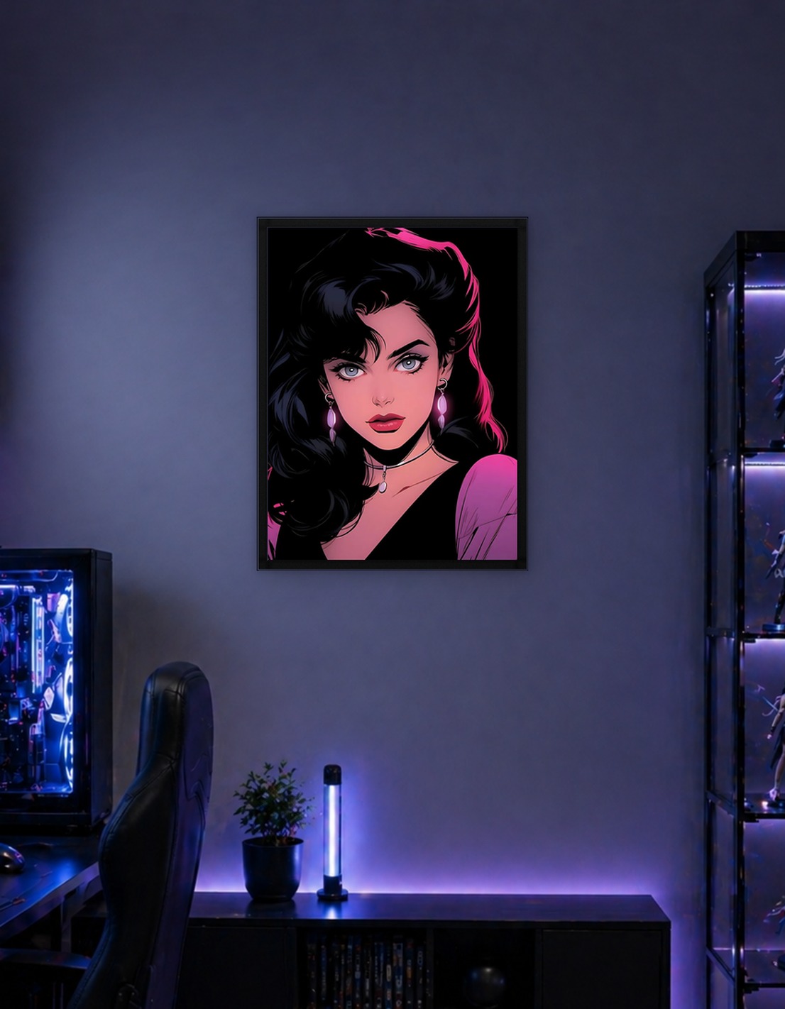 beautiful woman anime
