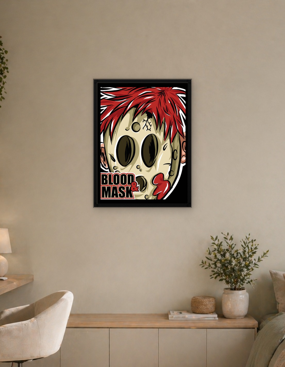 blood mask