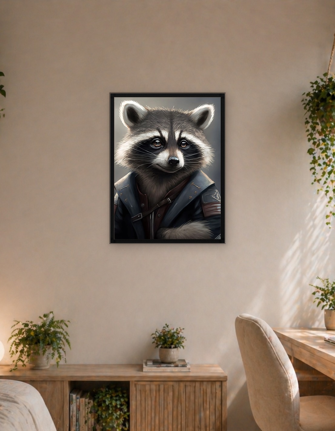 cute raccoon