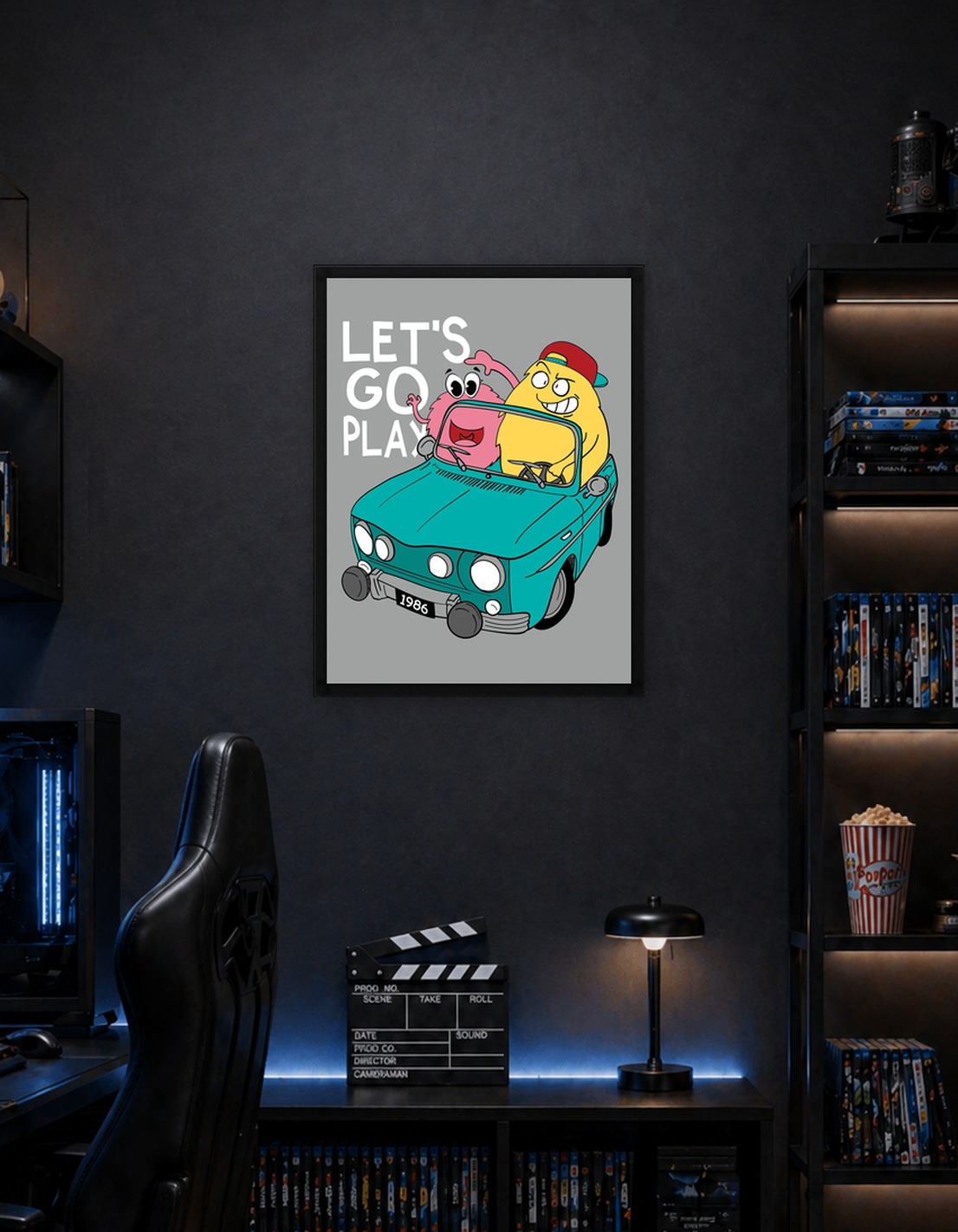 monster cartoon