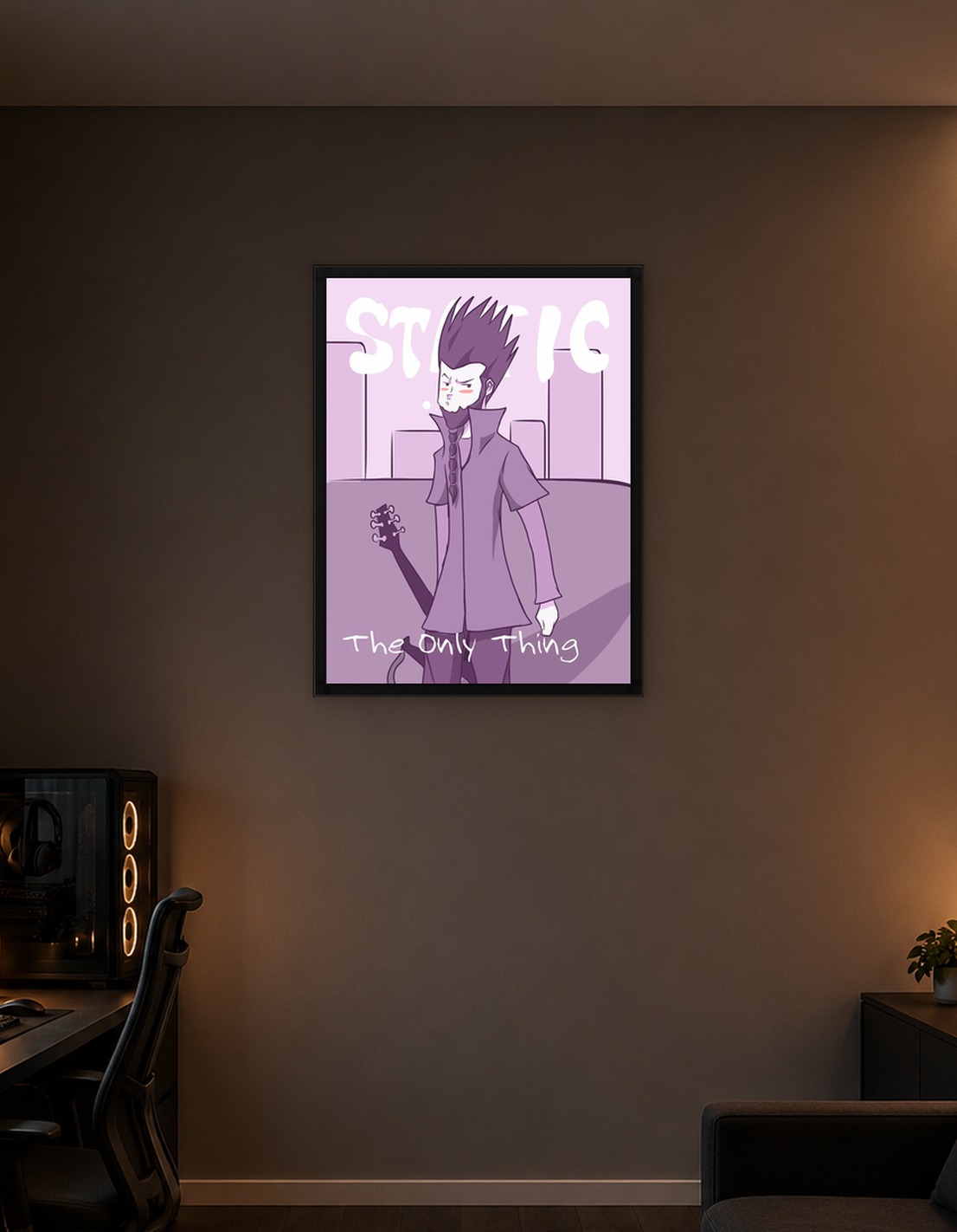 cartoon of whyne static x