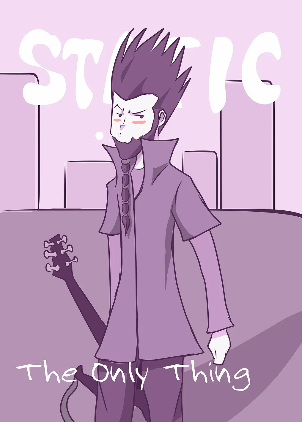 cartoon of whyne static x