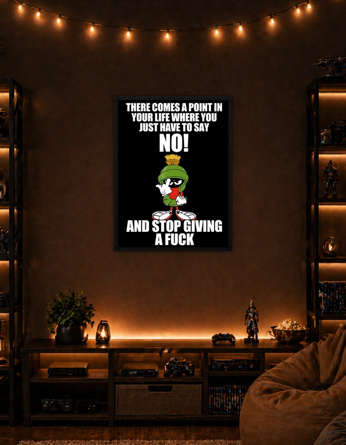 say no