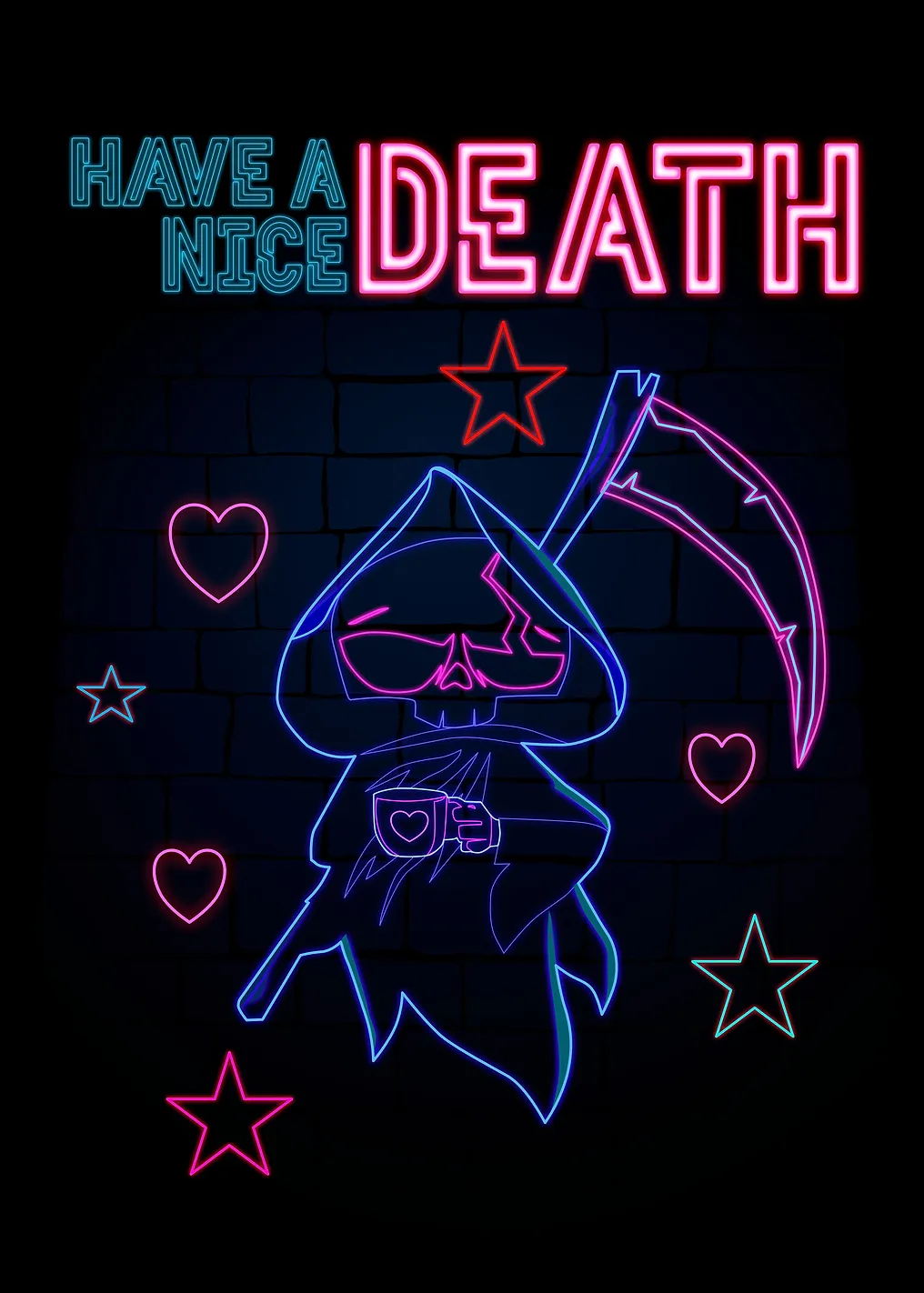death retro light