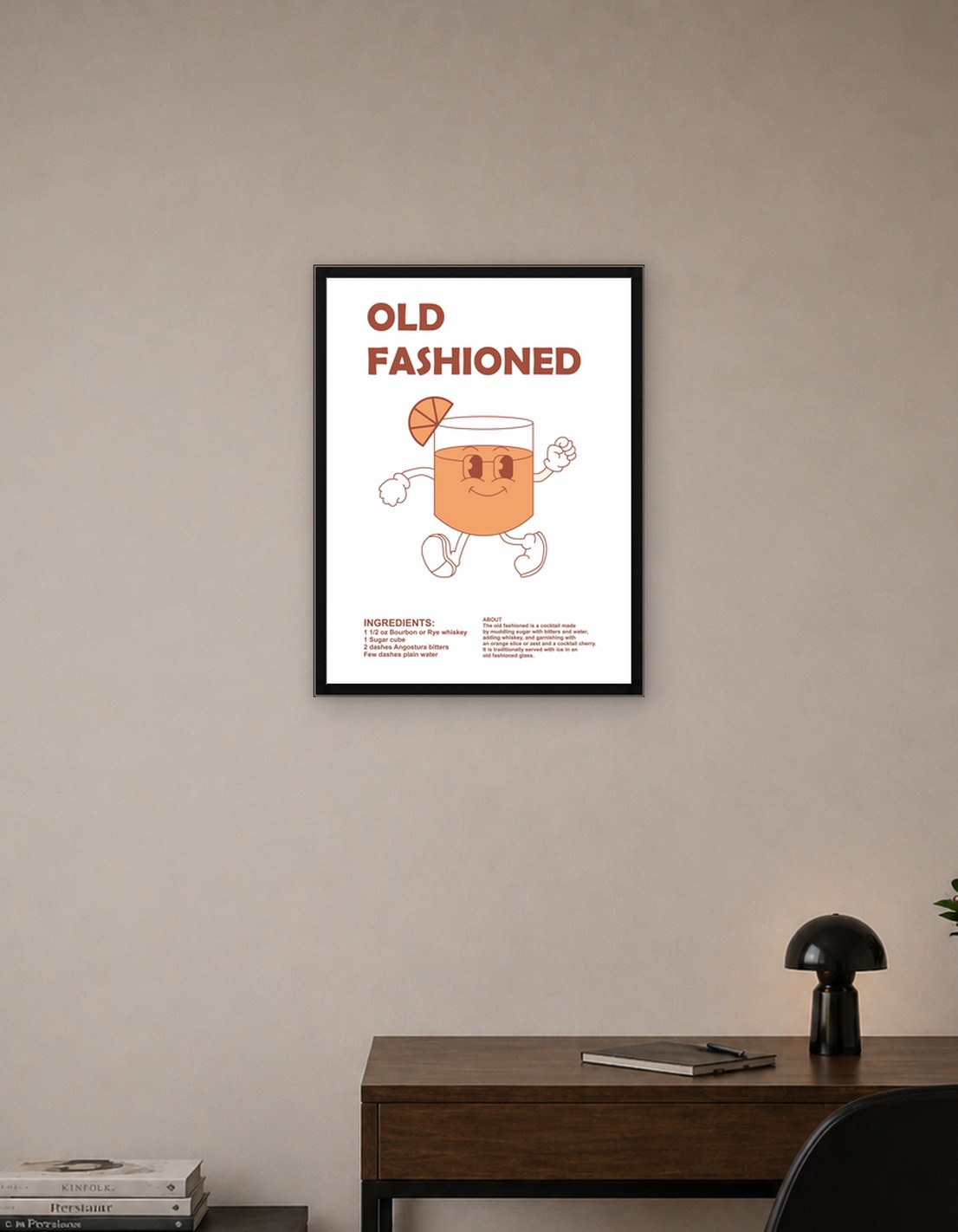 old fashioned retro