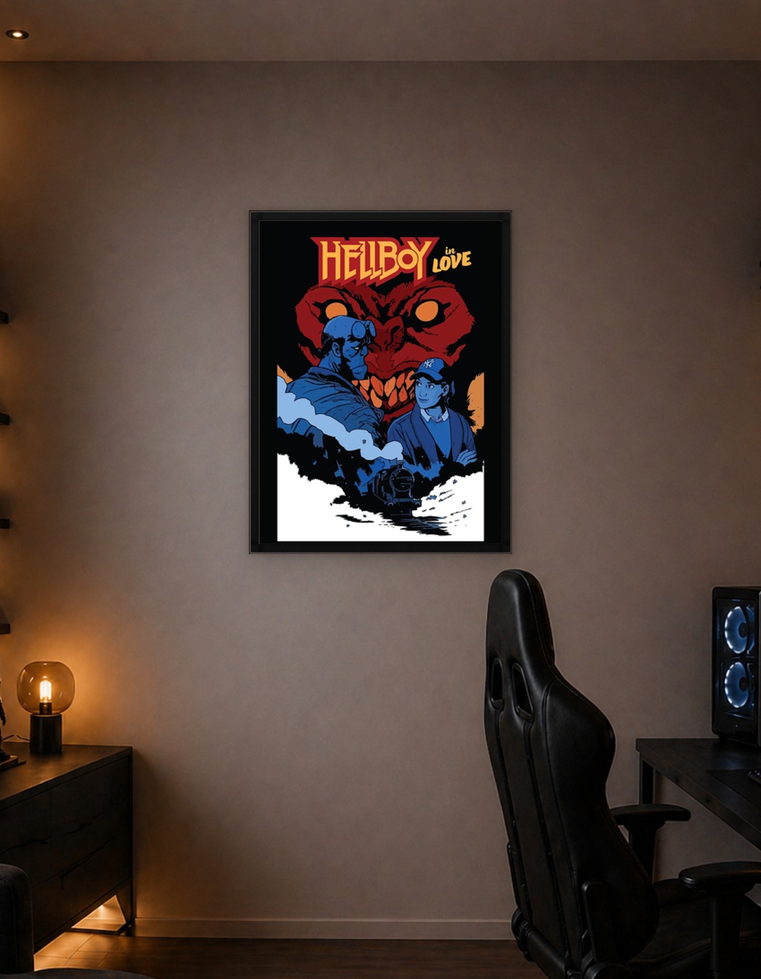 hellboy fall in love
