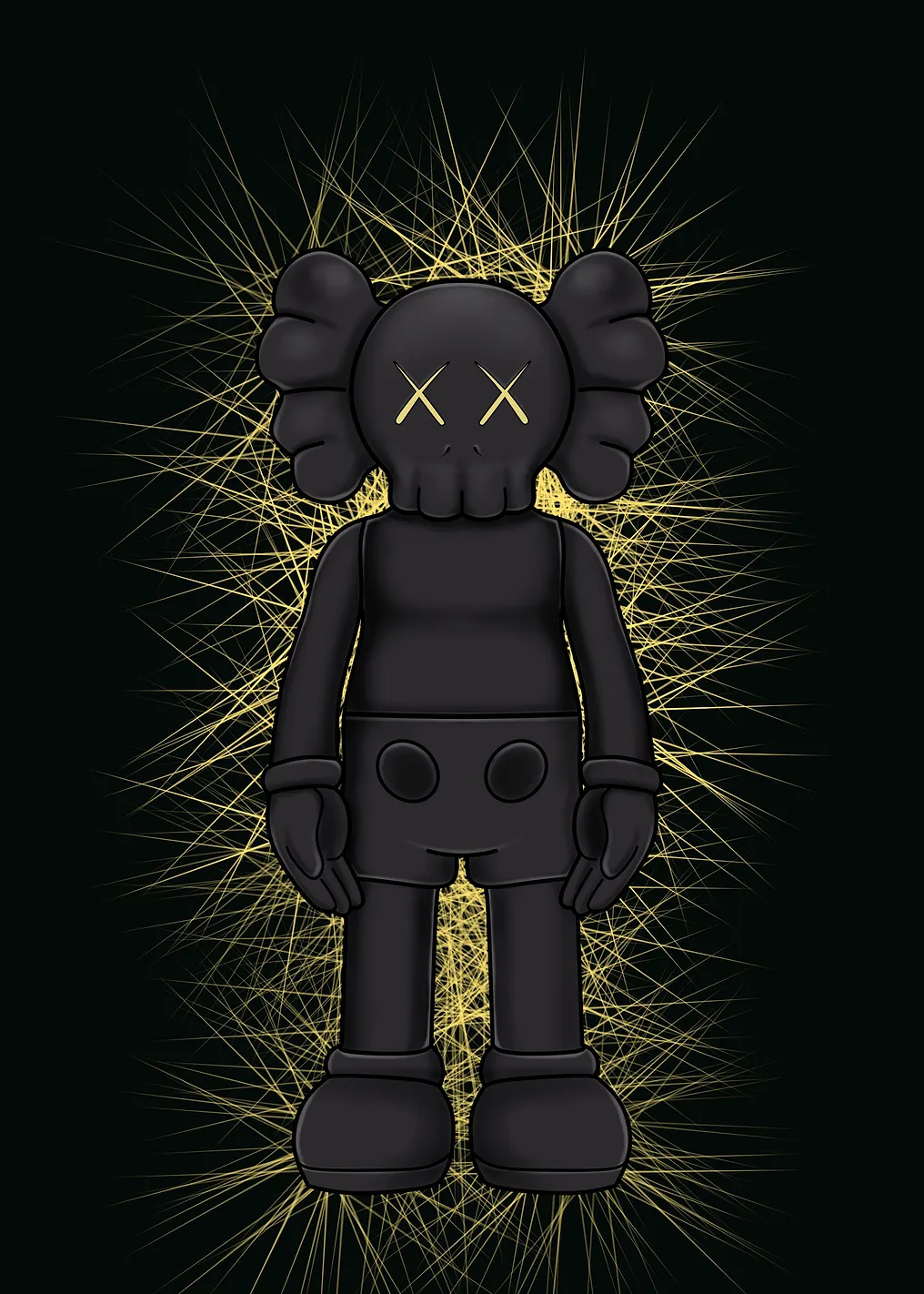 black kaws