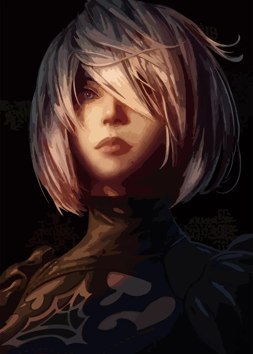 2B Портрет