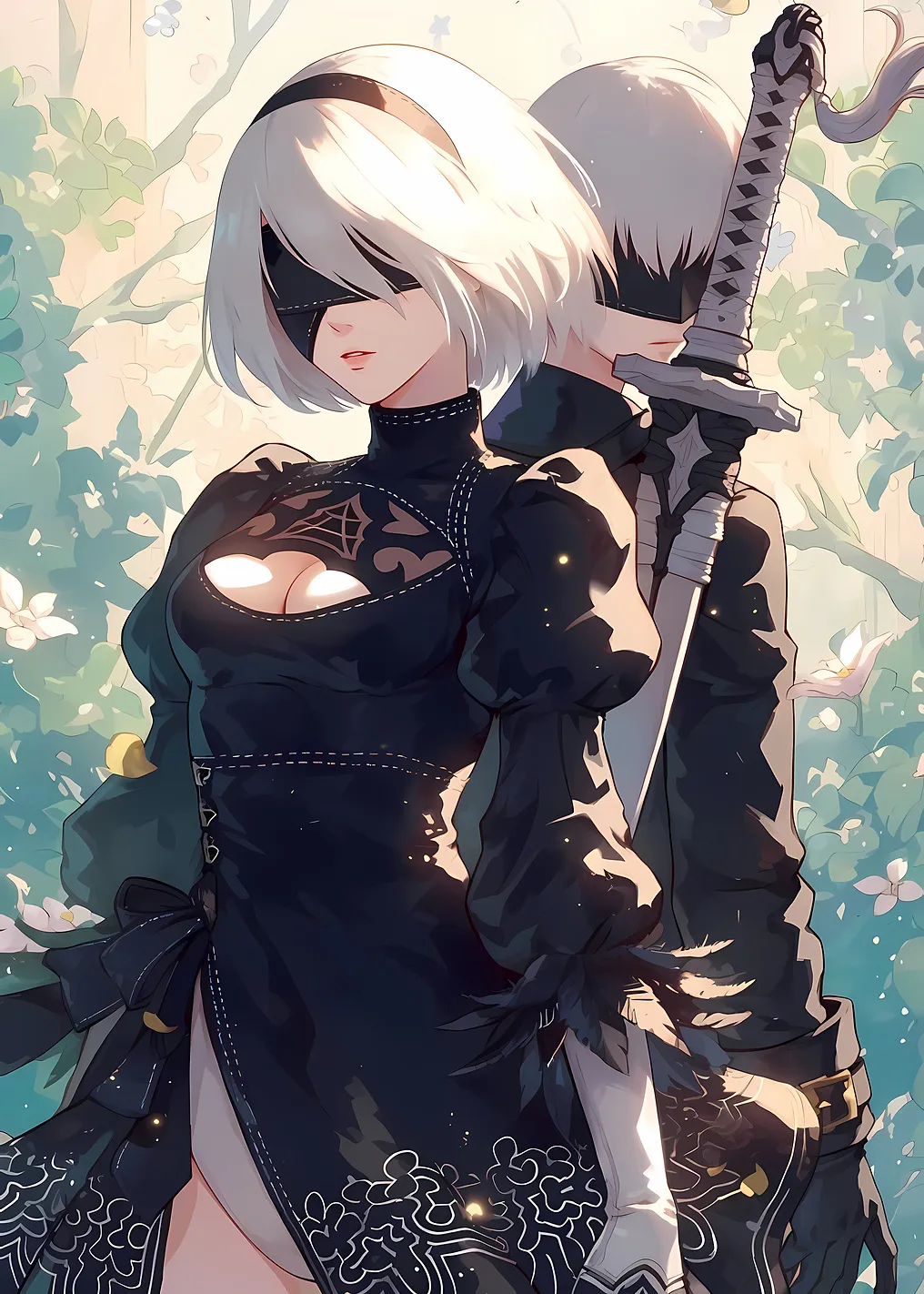 2B и 9S из Нир: Автомата