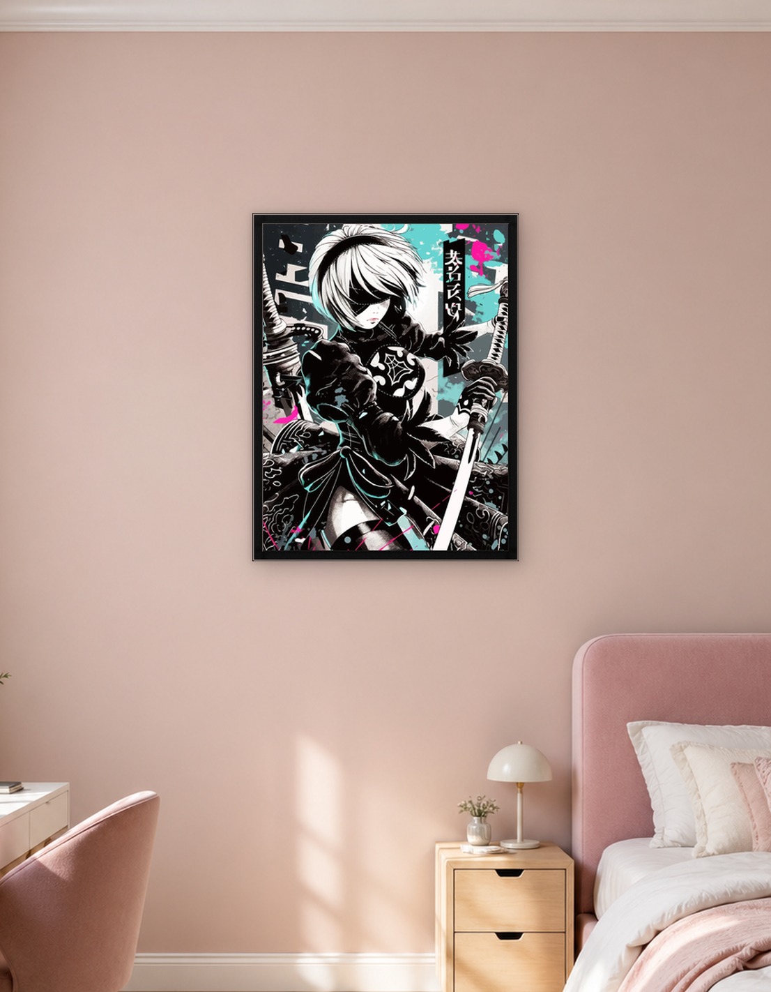 2B with Swords