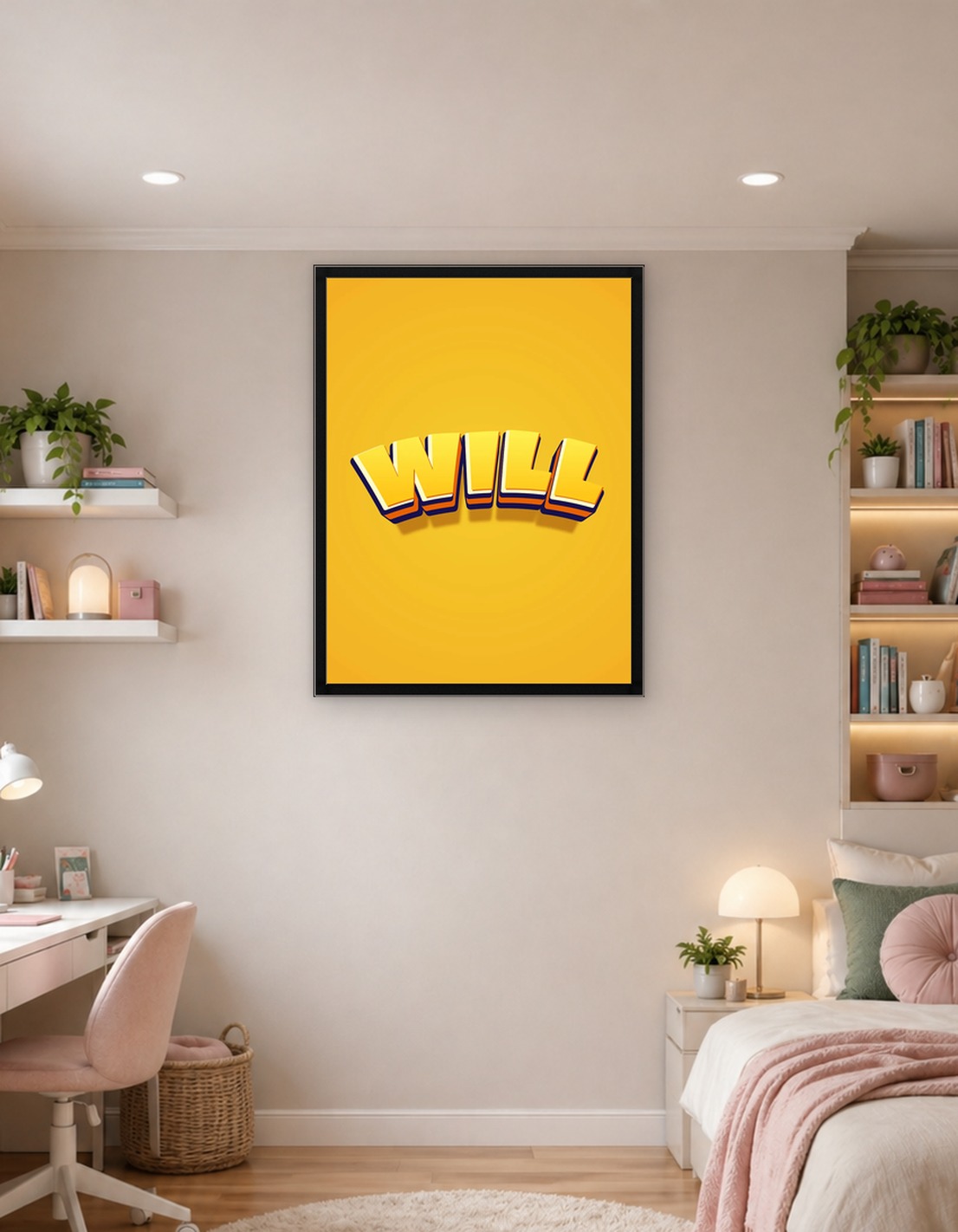 3D Text Art 'WILL'
