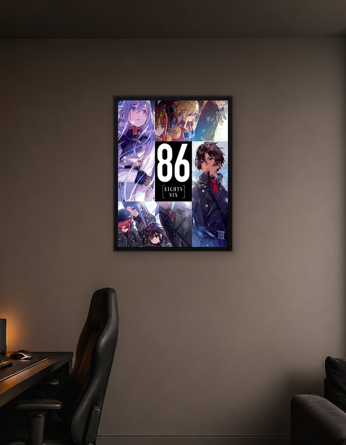 86 Eighty-Six Anime Collage Game Art