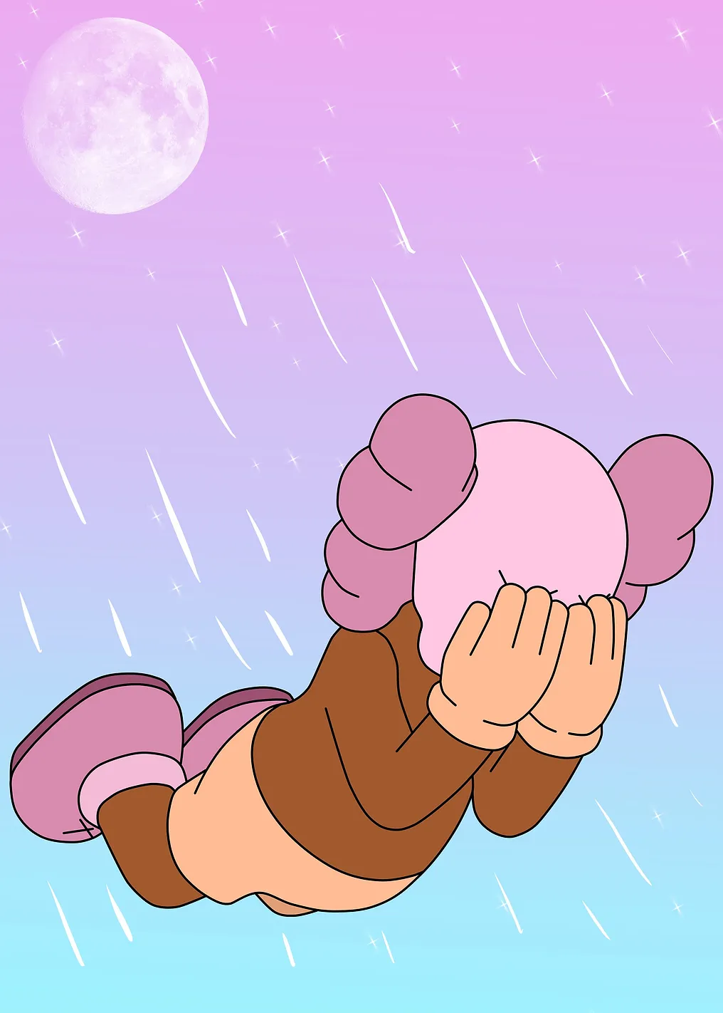 KAWS летать высоко
