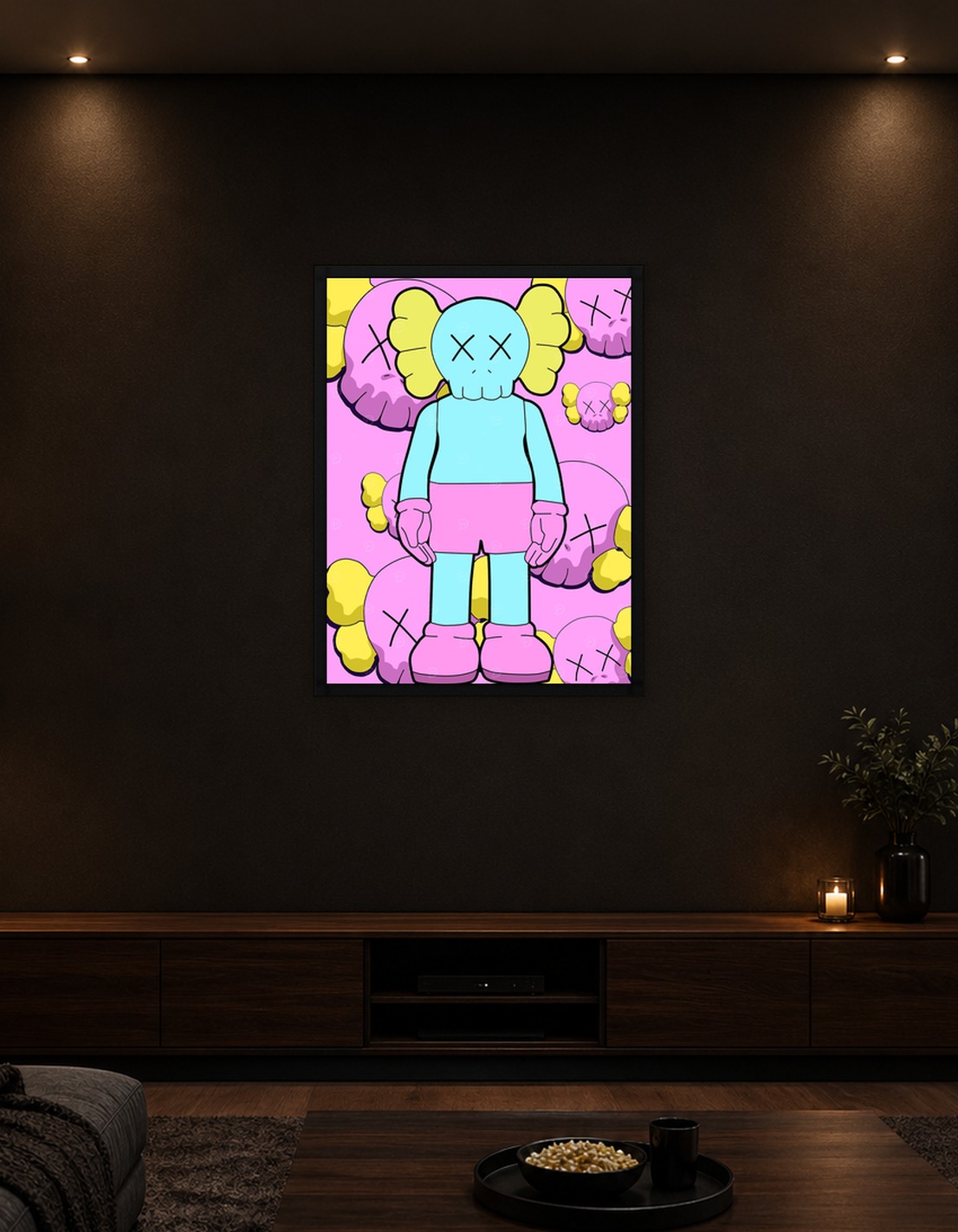 kaws cartoon toys