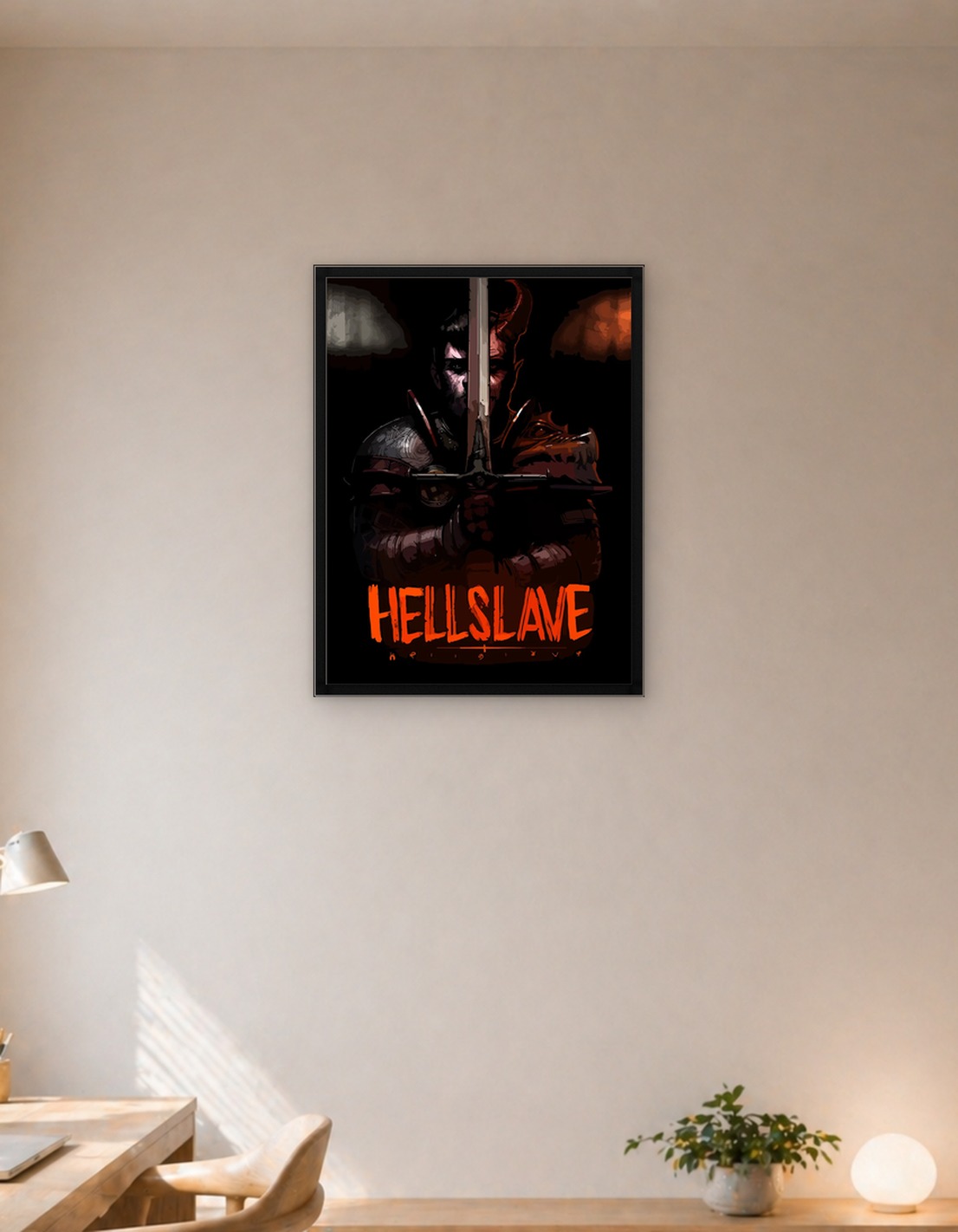 Hellslave Knight and Demon