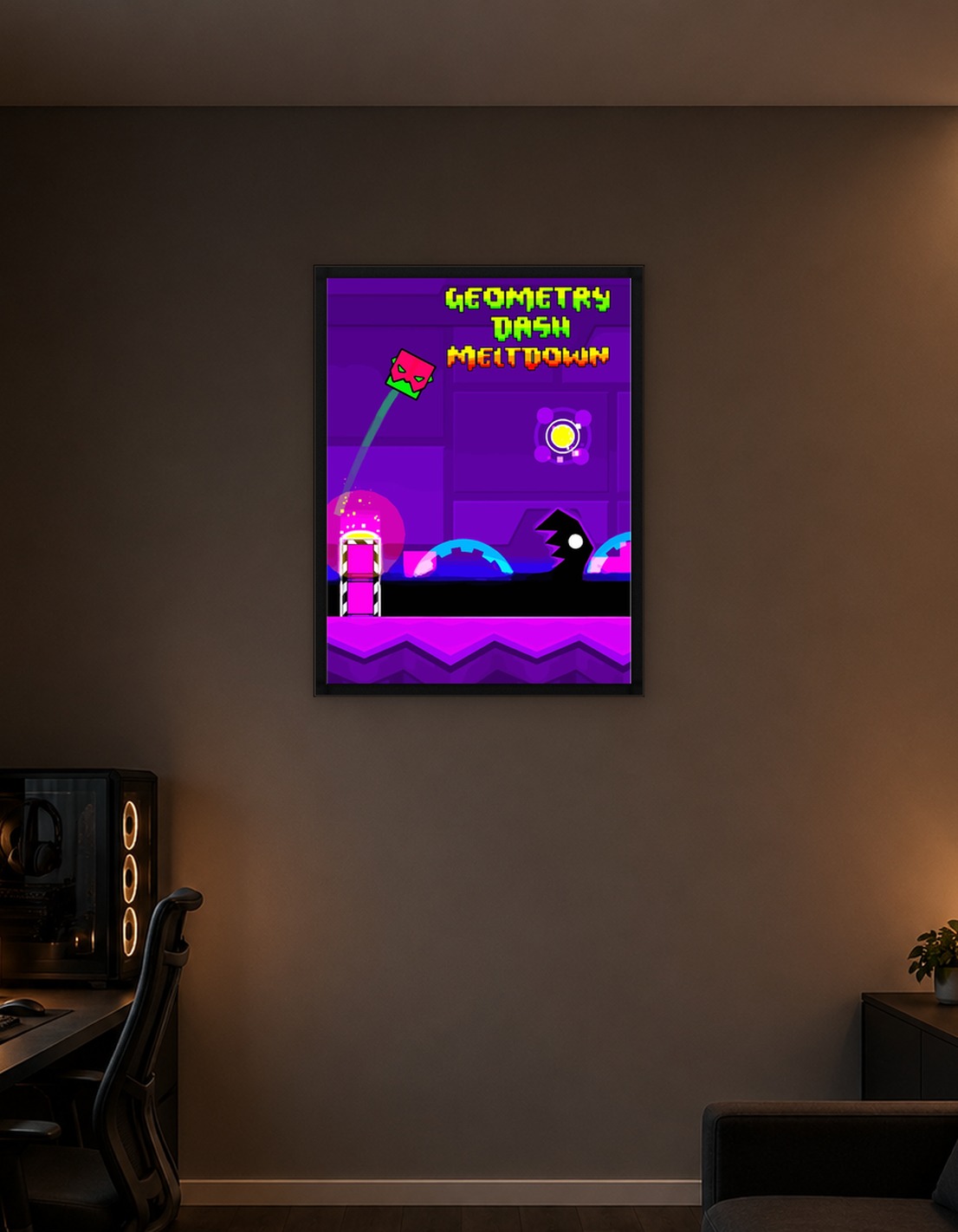 Арты игры Геометри Даш Мелтдоун 1