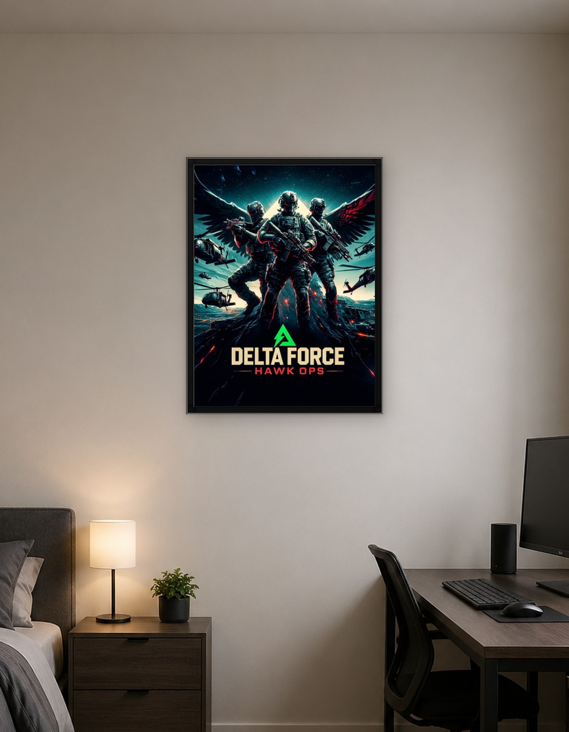 Delta Force Hawk Ops Game Art