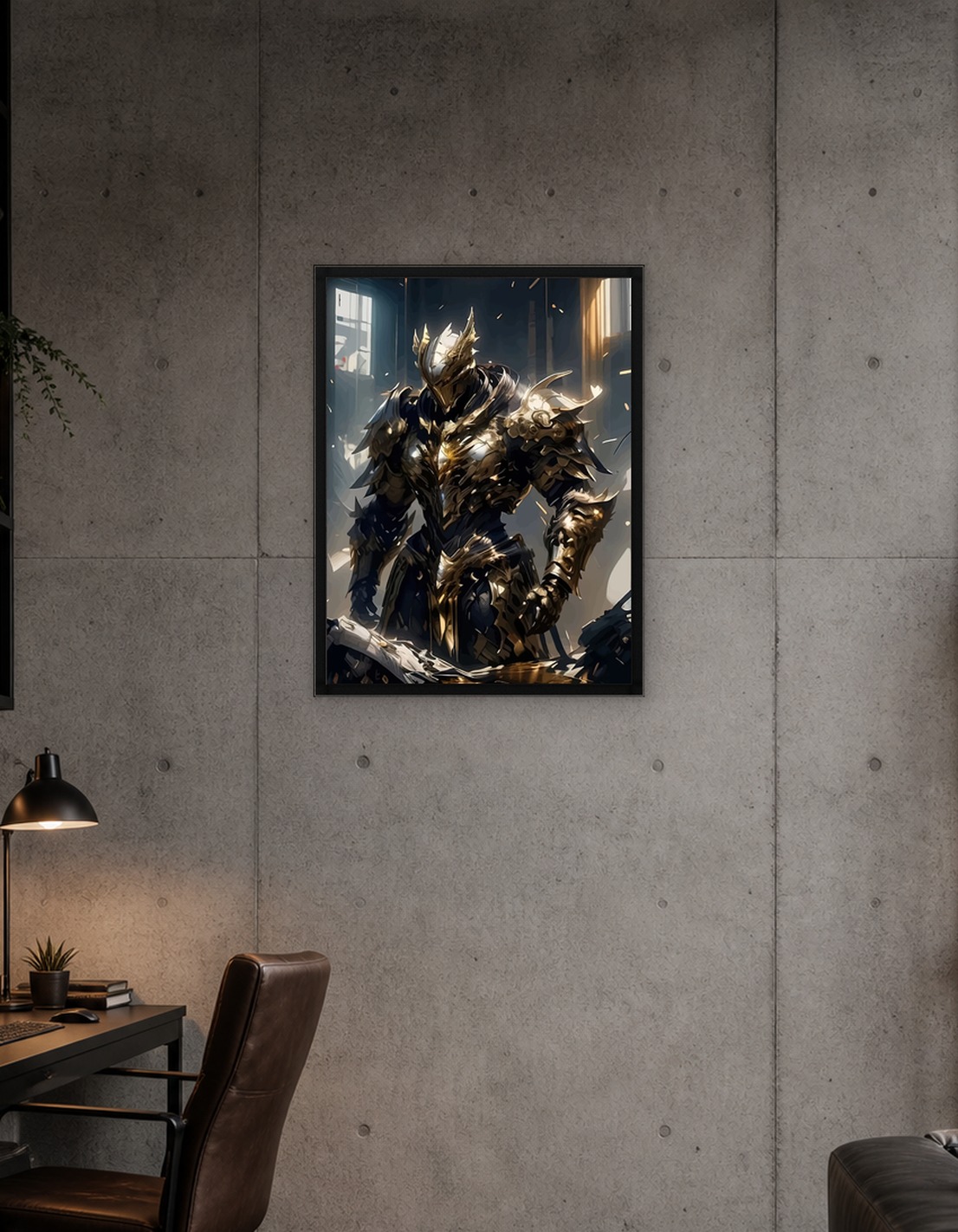 Golden Knight Armor