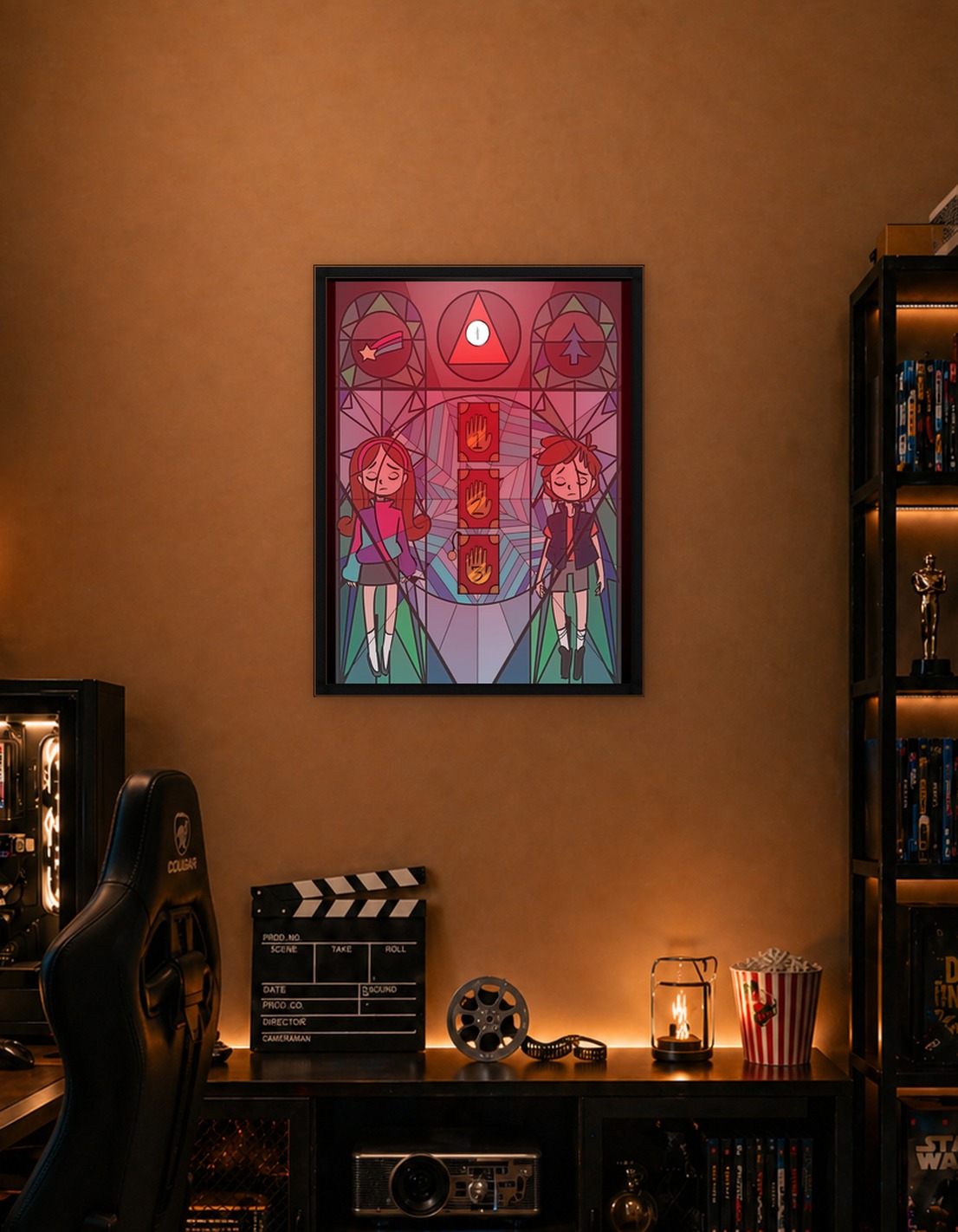 Gravity Falls Stained Glass Art
