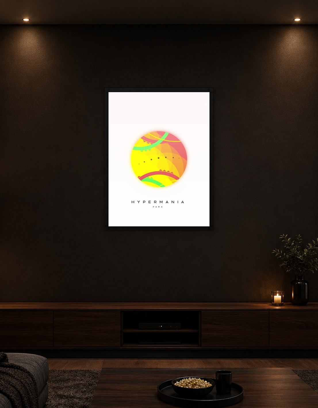 HYPERMANIA by para Poster