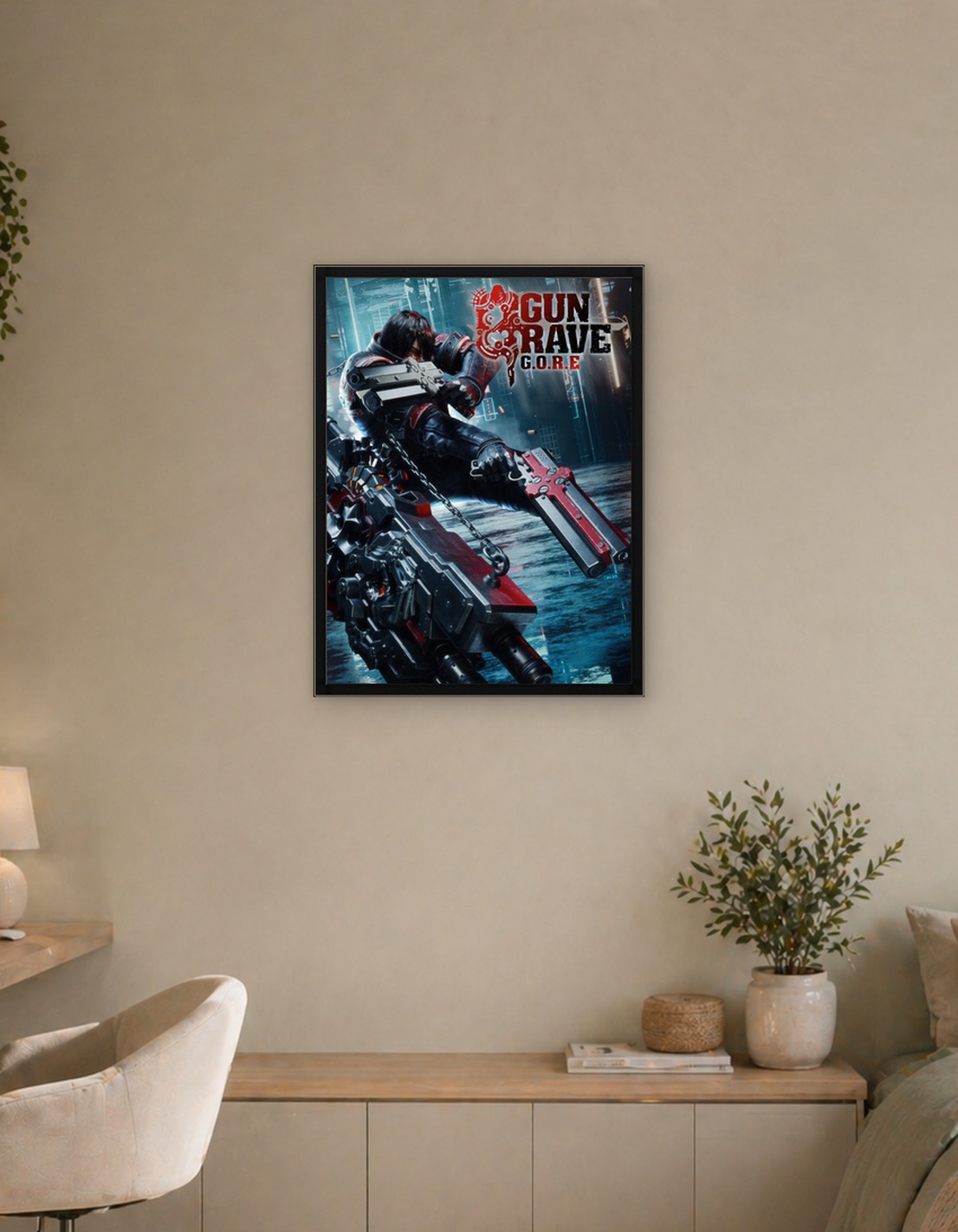 Gungrave G.O.R.E. Video Game Art
