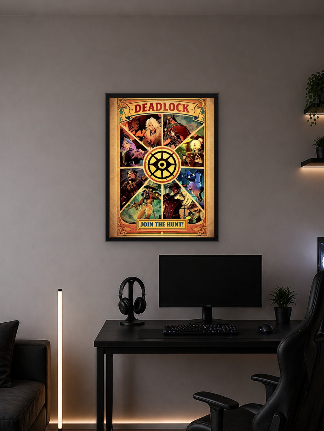 Deadlock 'Join the Hunt!' Poster