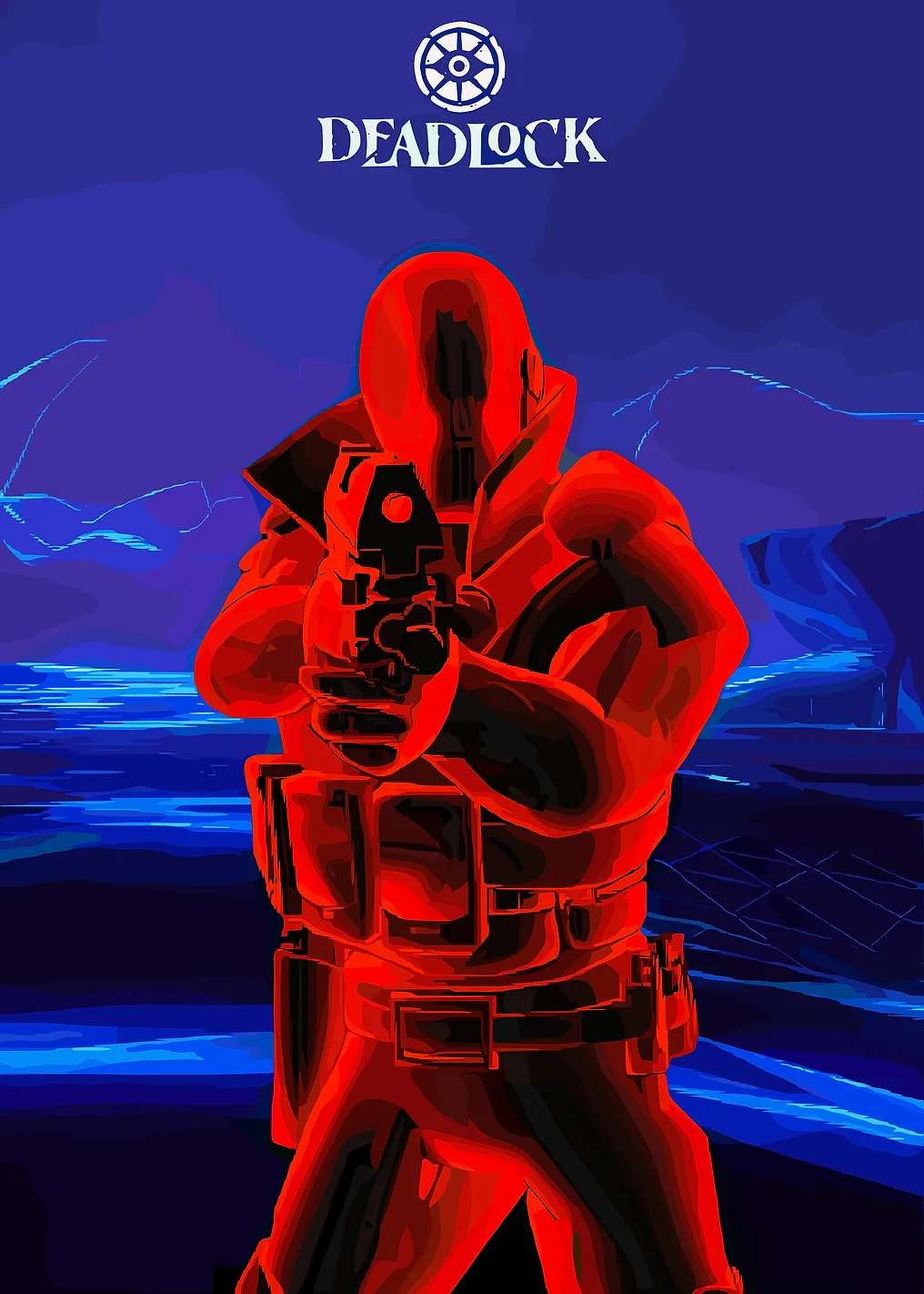 Дедлок Игровой персонаж с пистолетом