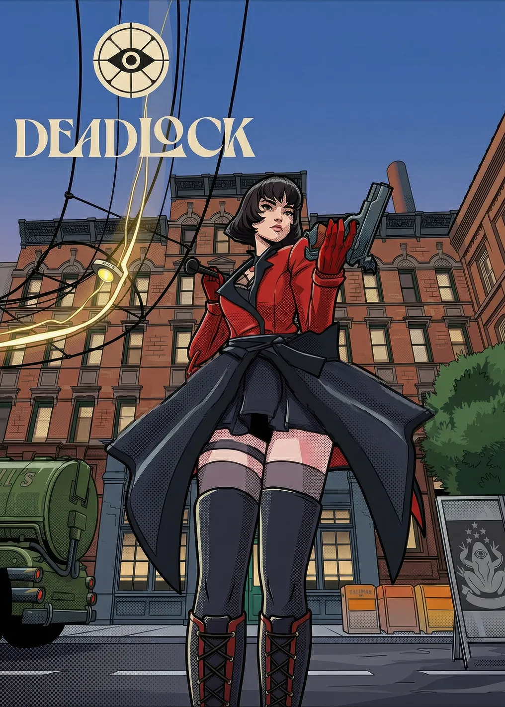 Deadlock Mina with Gun