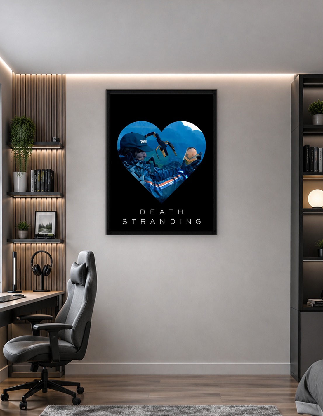 Death Stranding Heart Poster