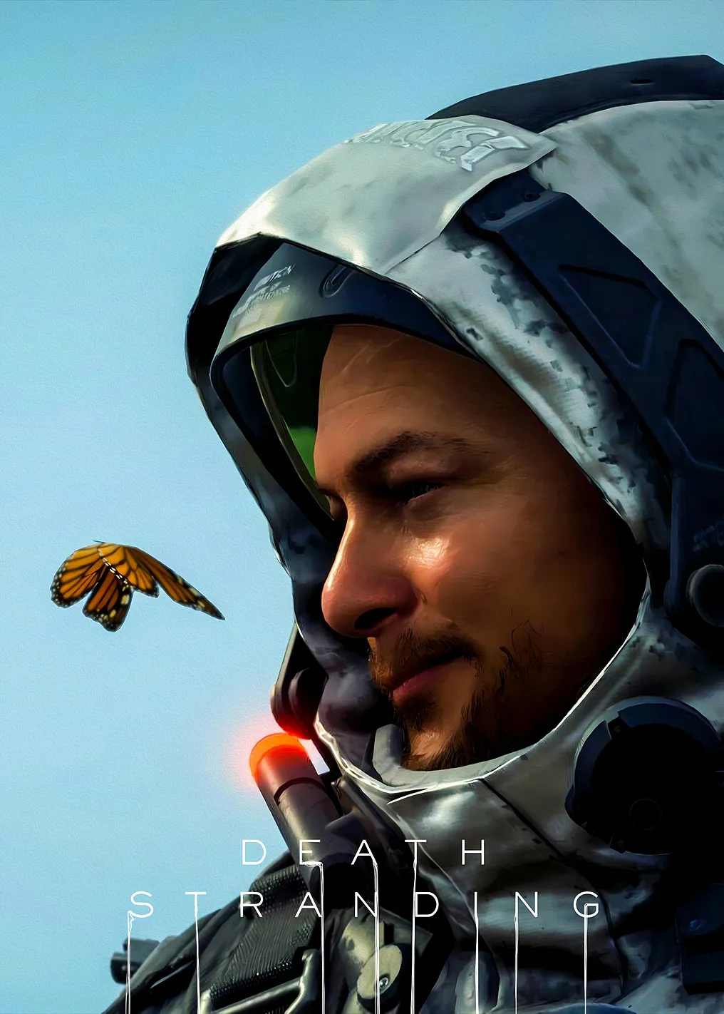 Death Stranding Sam Porter Bridges with Butterfly