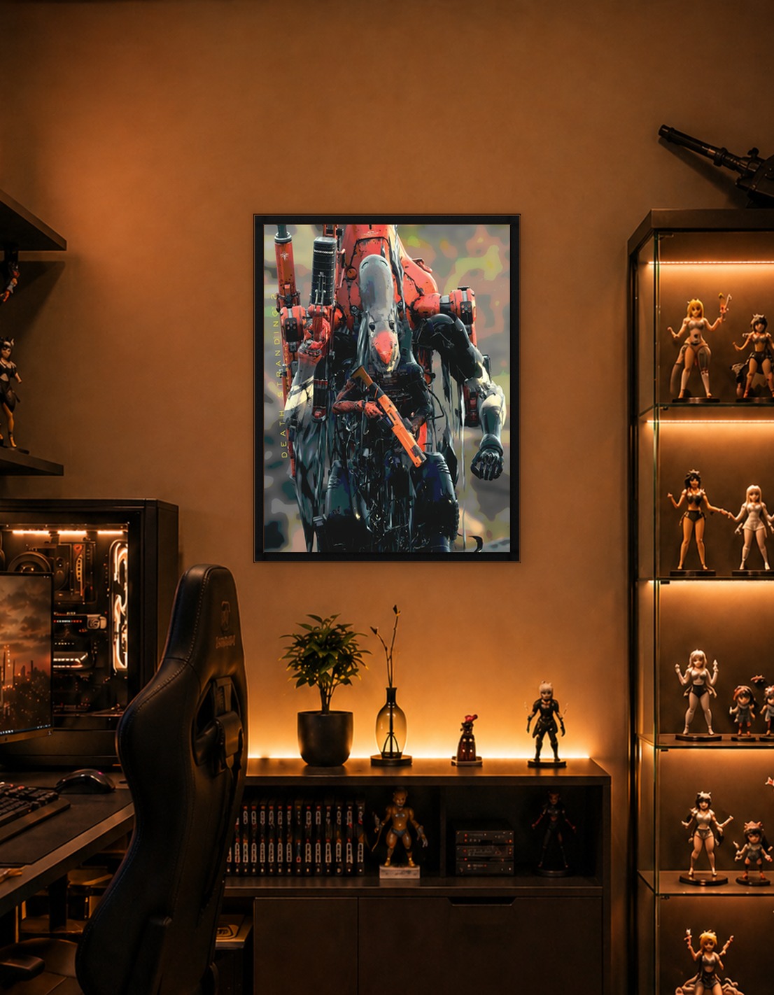 Death Stranding 2 Character with Weapon