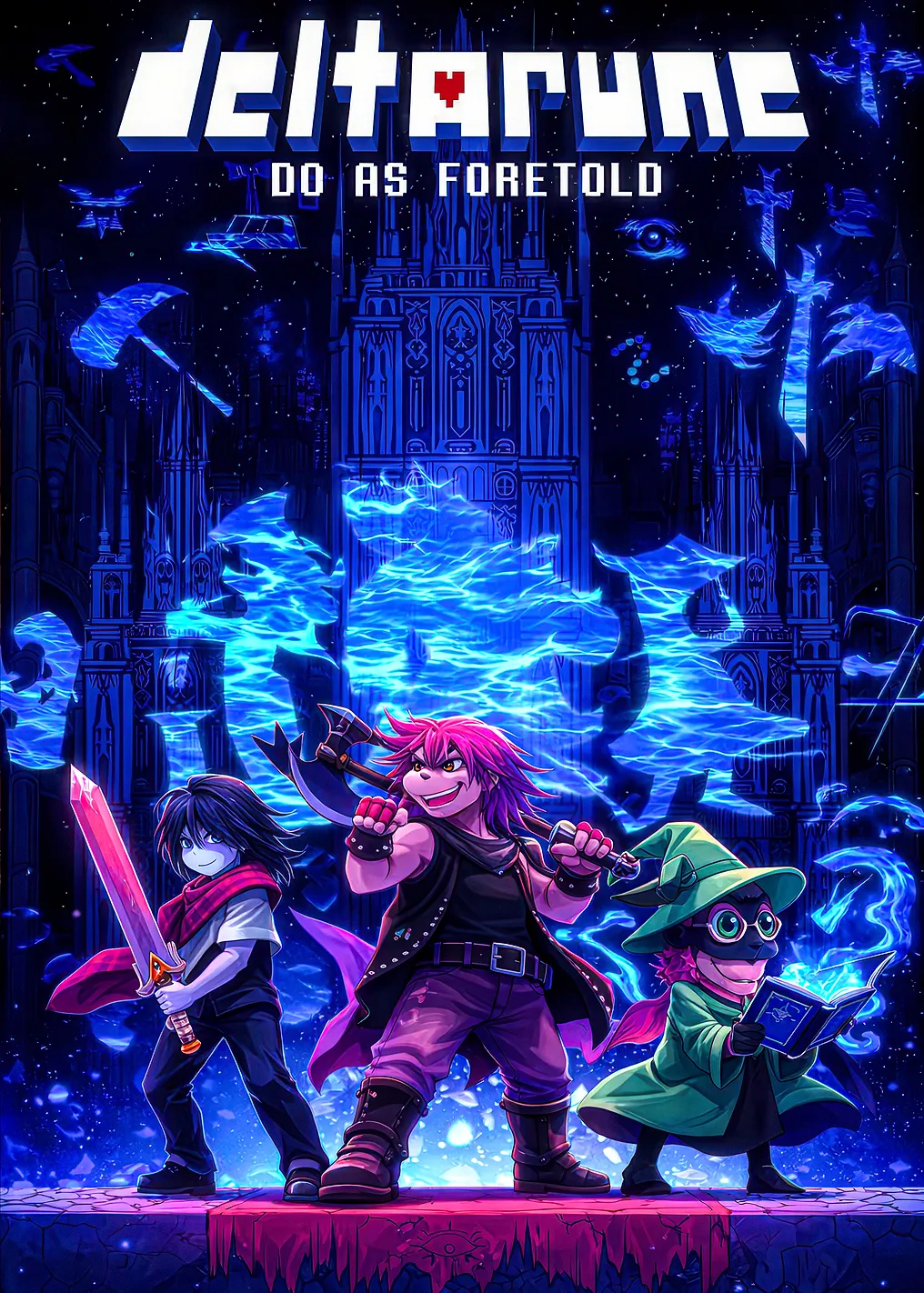 Deltarune Do As Foretold Poster - 10009896