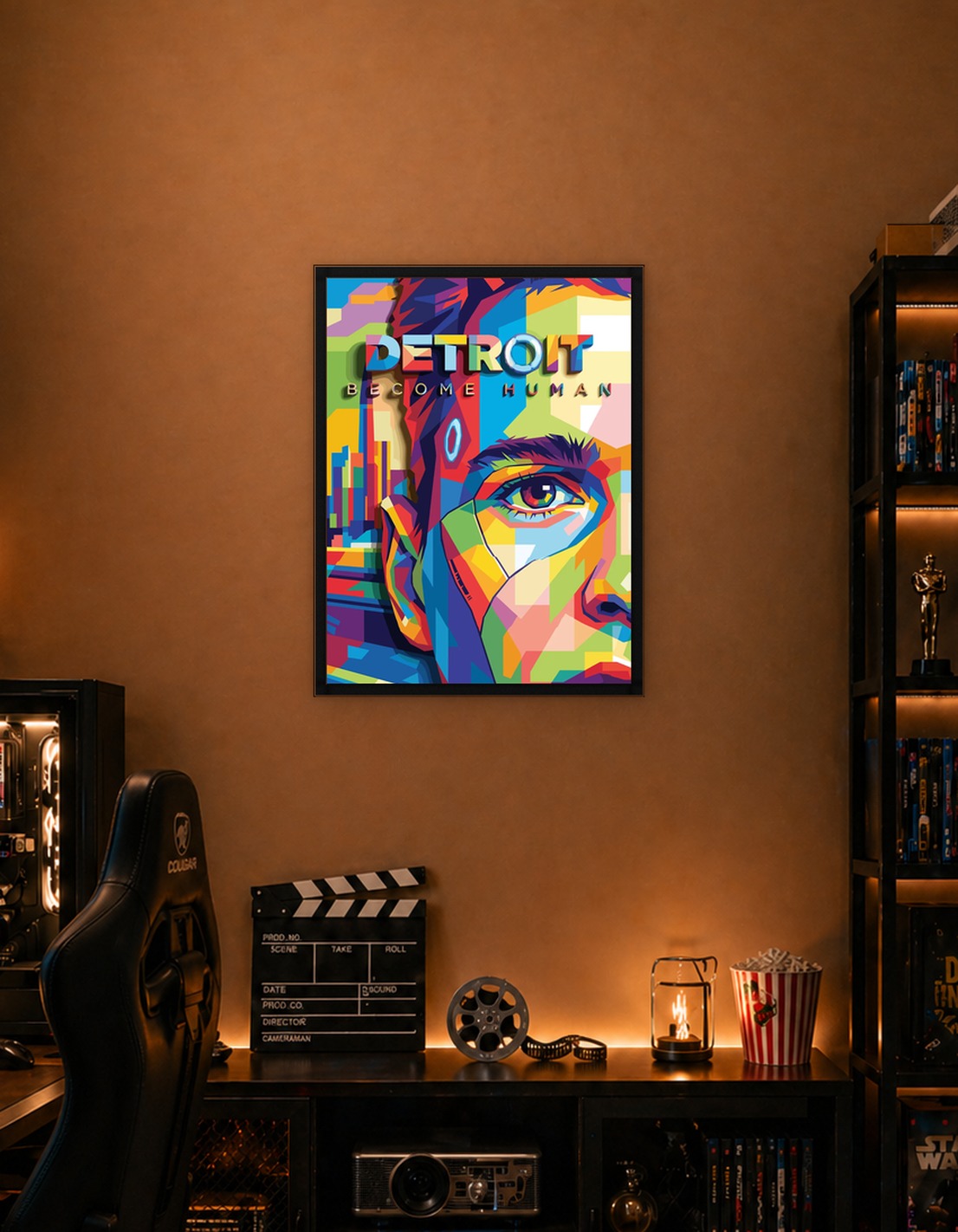 Detroit Become Human Pop Art Poster