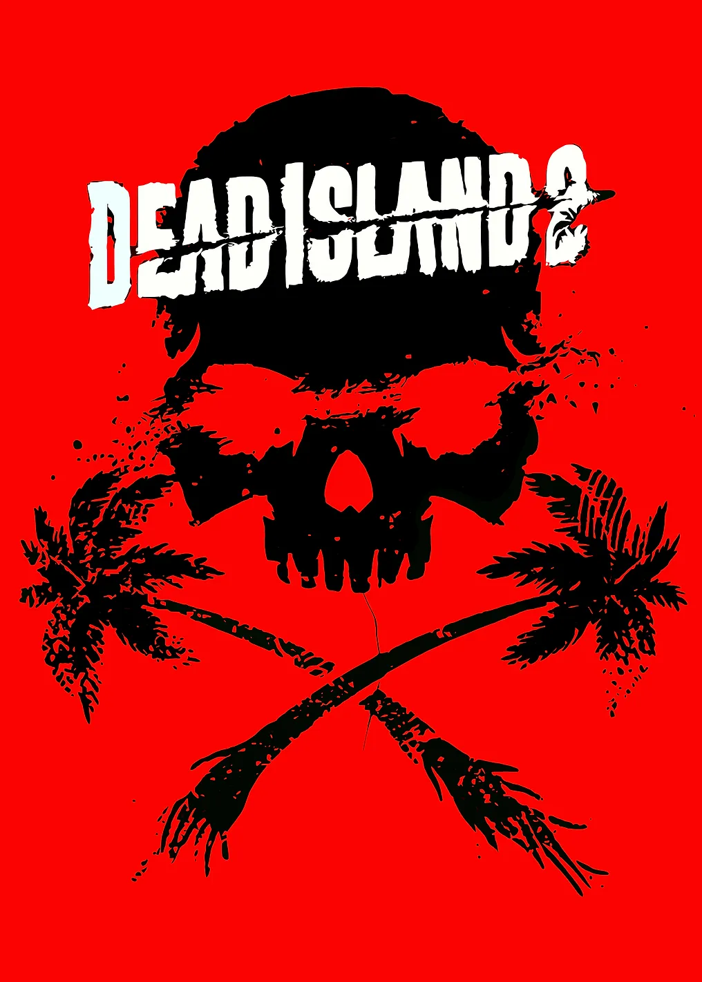 Dead Island 2 Skull and Palm Trees
