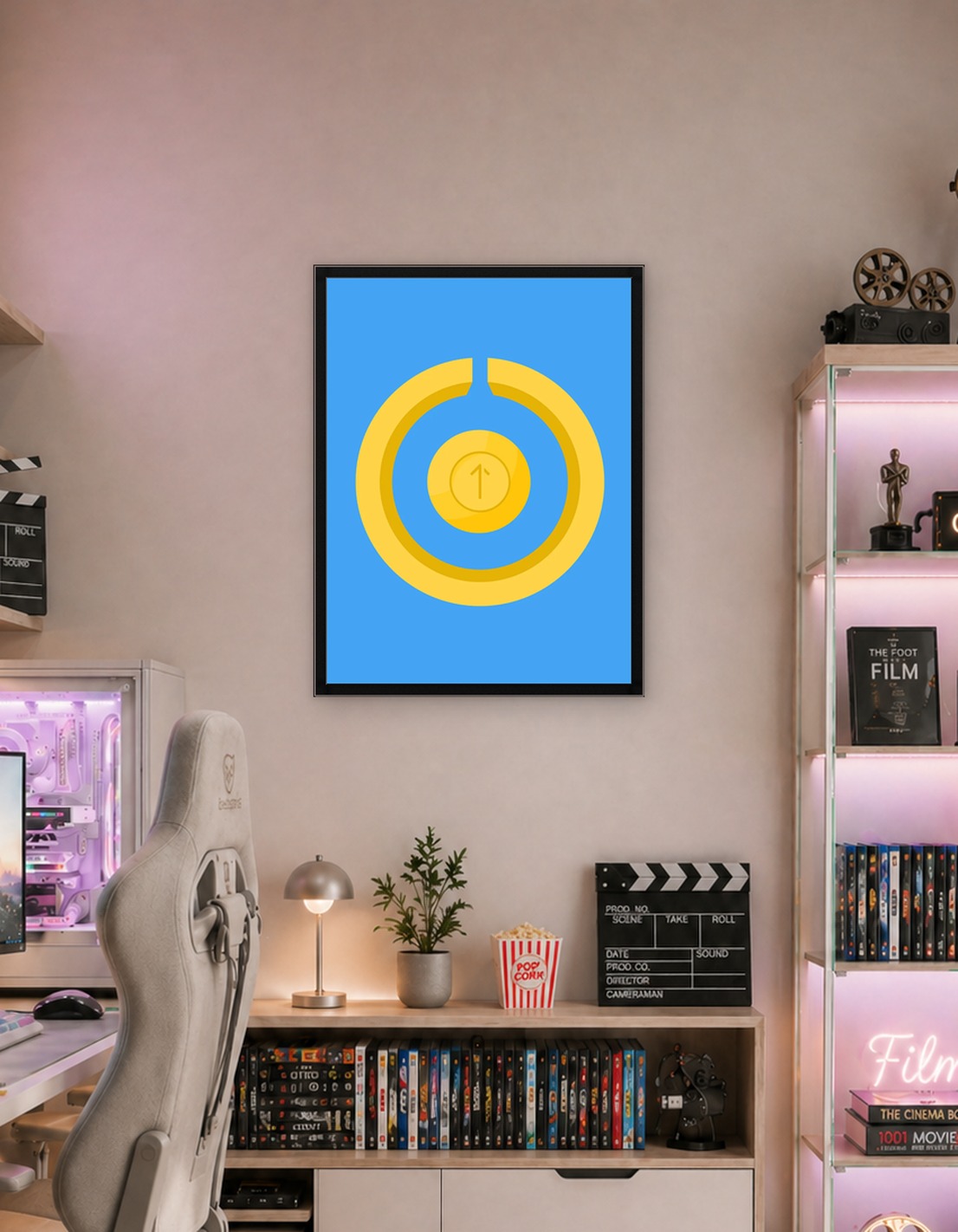 Gold Coin with Up Arrow Icon